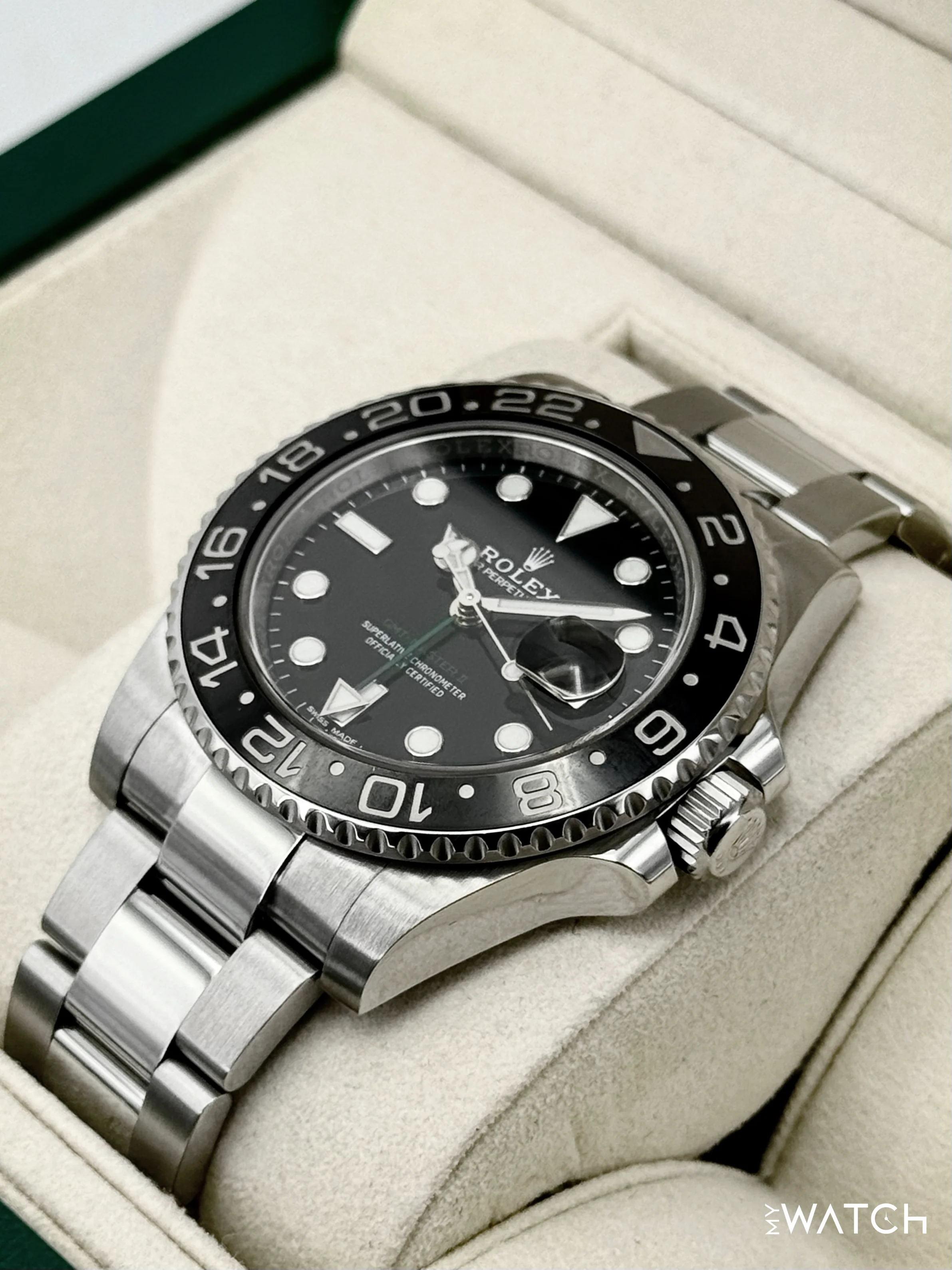 2018 Rolex GMT-Master II 40mm 116710LN Stainless Steel Black Dial - Image 5
