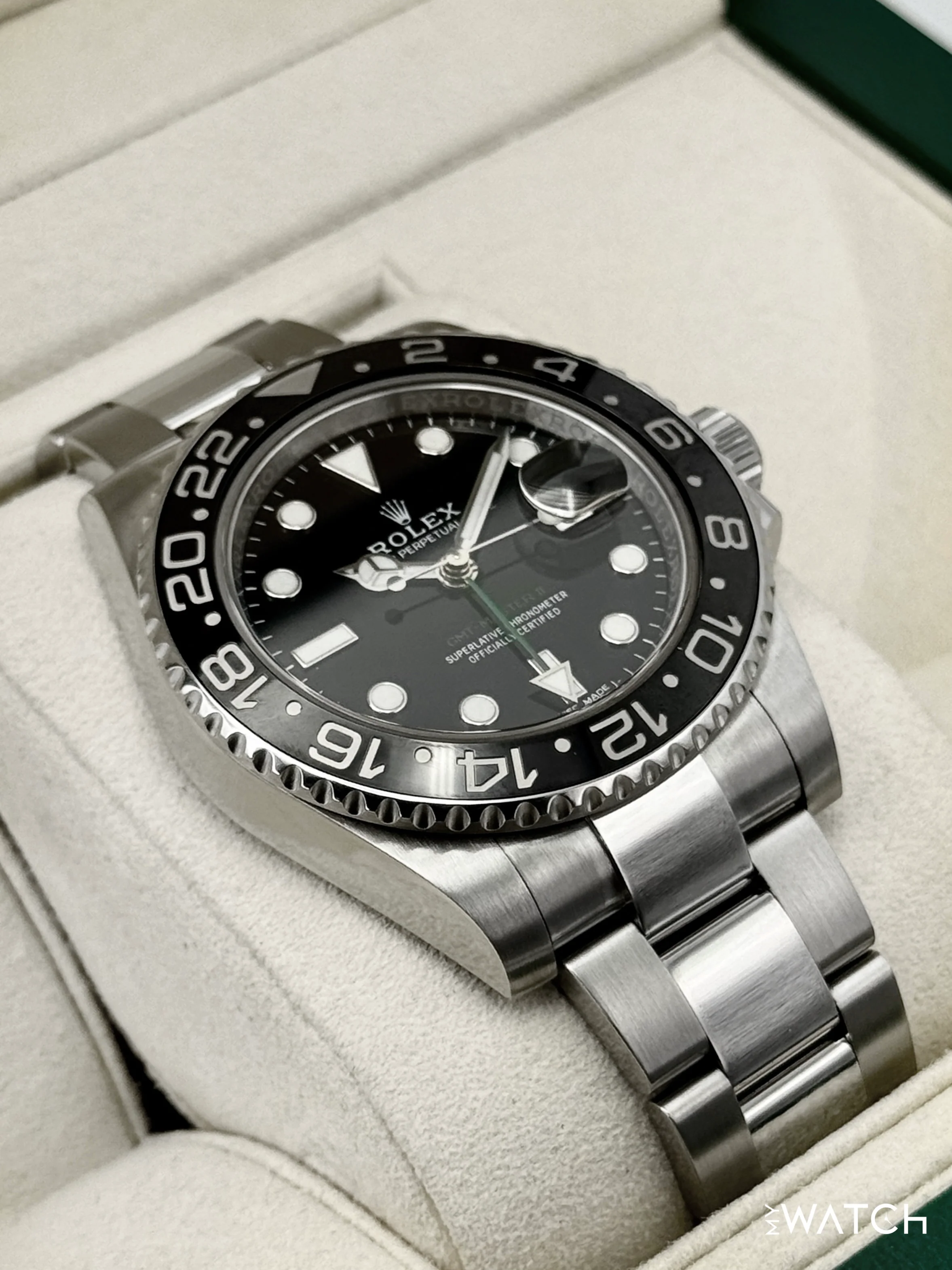 2018 Rolex GMT-Master II 40mm 116710LN Stainless Steel Black Dial - Image 6