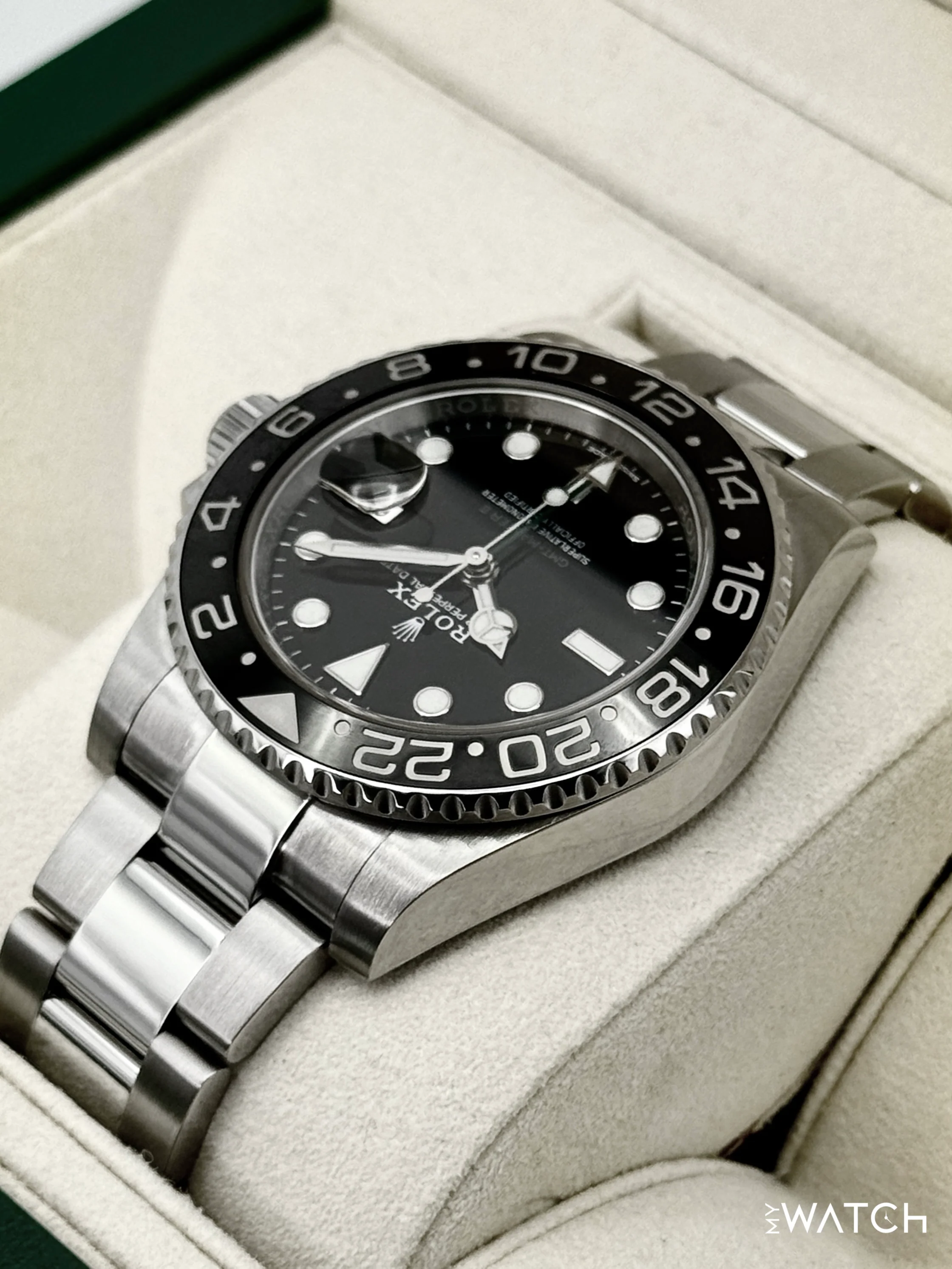 2018 Rolex GMT-Master II 40mm 116710LN Stainless Steel Black Dial - Image 7