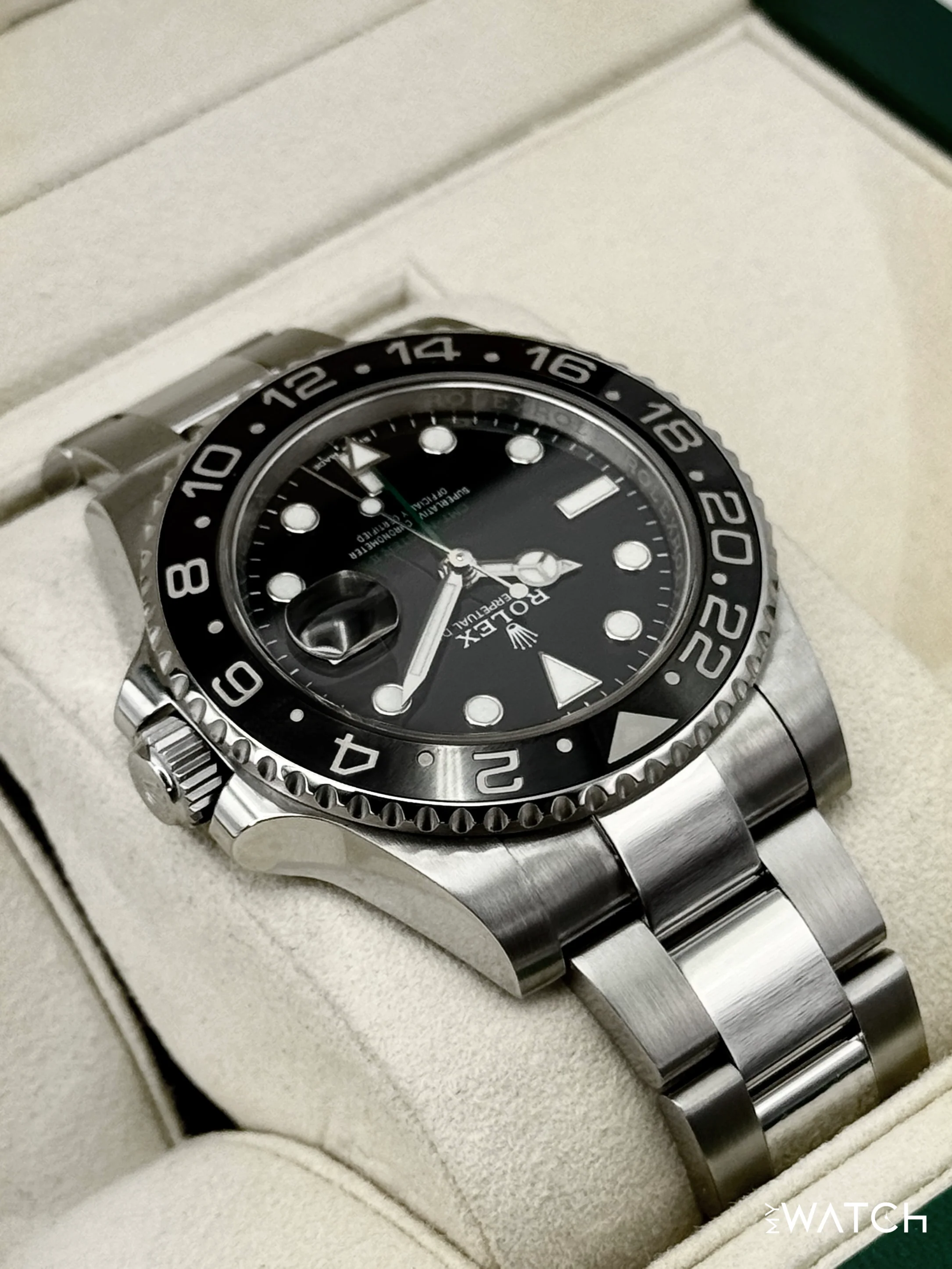 2018 Rolex GMT-Master II 40mm 116710LN Stainless Steel Black Dial - Image 8