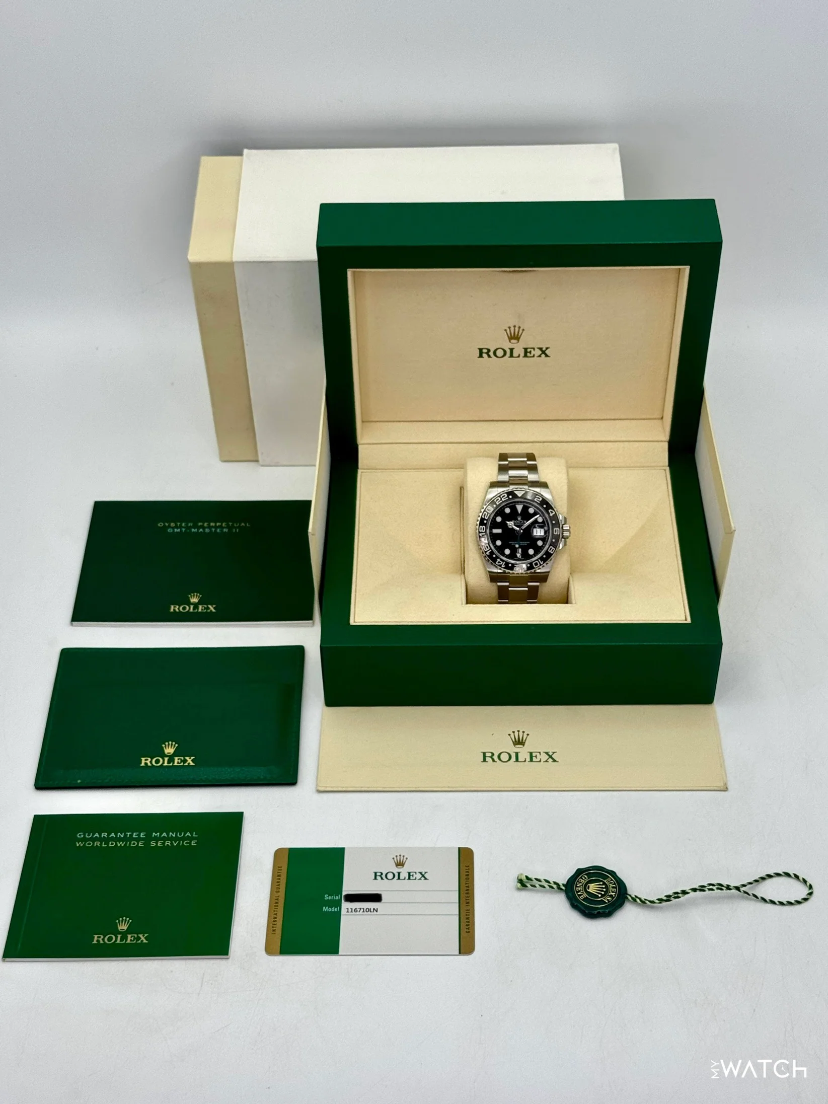 2018 Rolex GMT-Master II 40mm 116710LN Stainless Steel Black Dial - Image 10