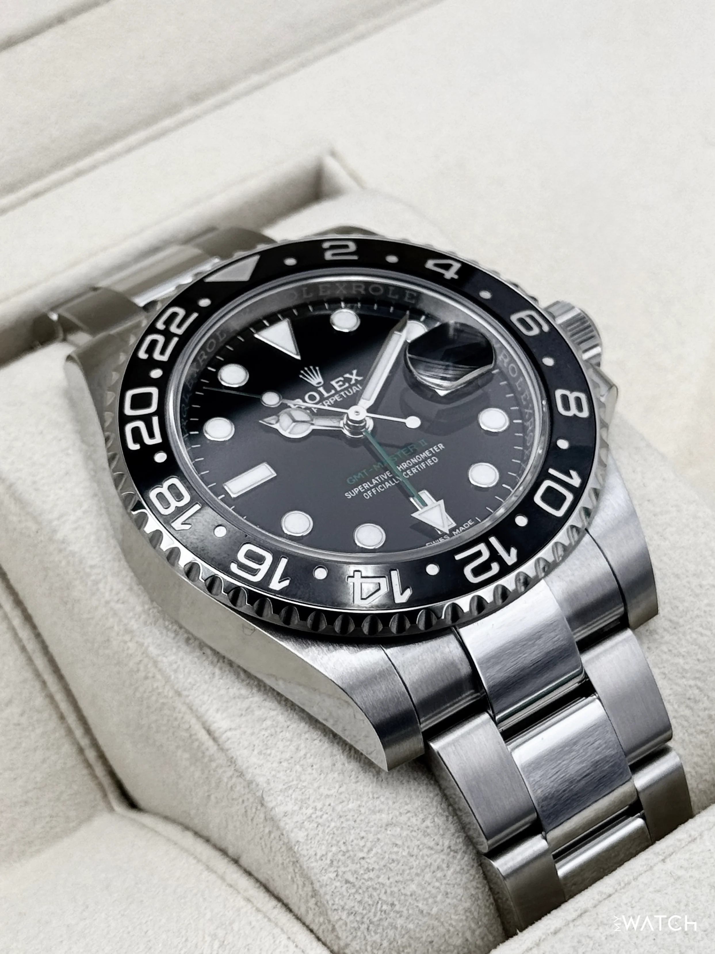 2018 Rolex GMT-Master II 40mm 116710LN Stainless Steel Black Dial - Image 6