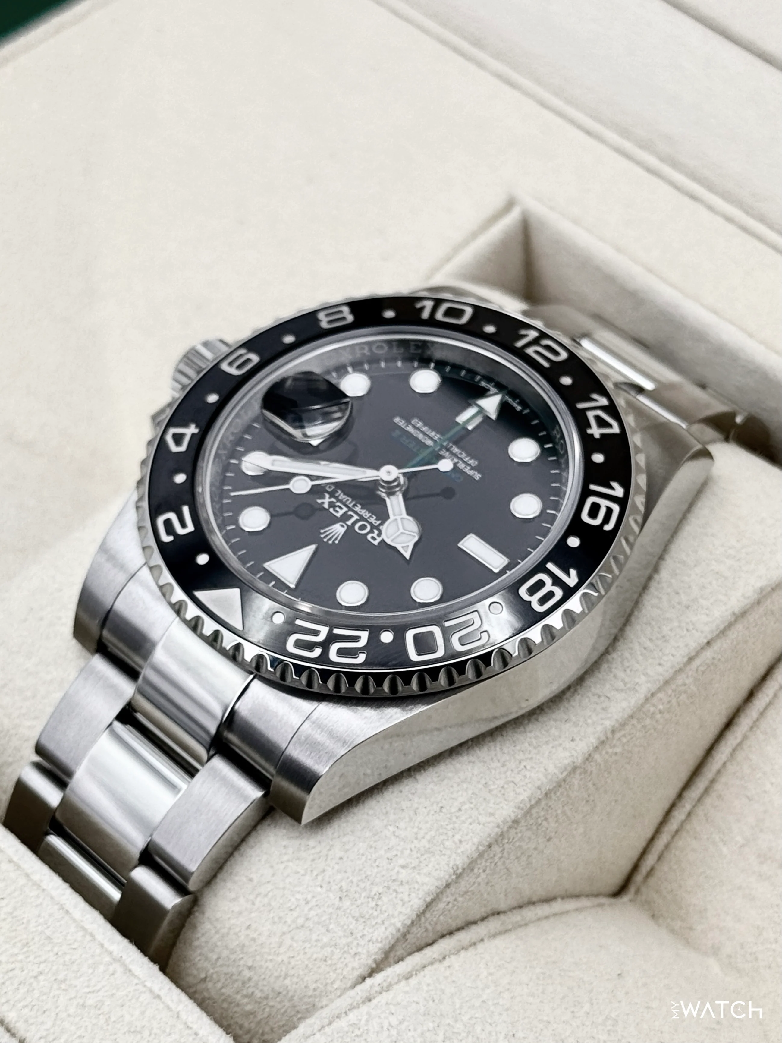 2018 Rolex GMT-Master II 40mm 116710LN Stainless Steel Black Dial - Image 7