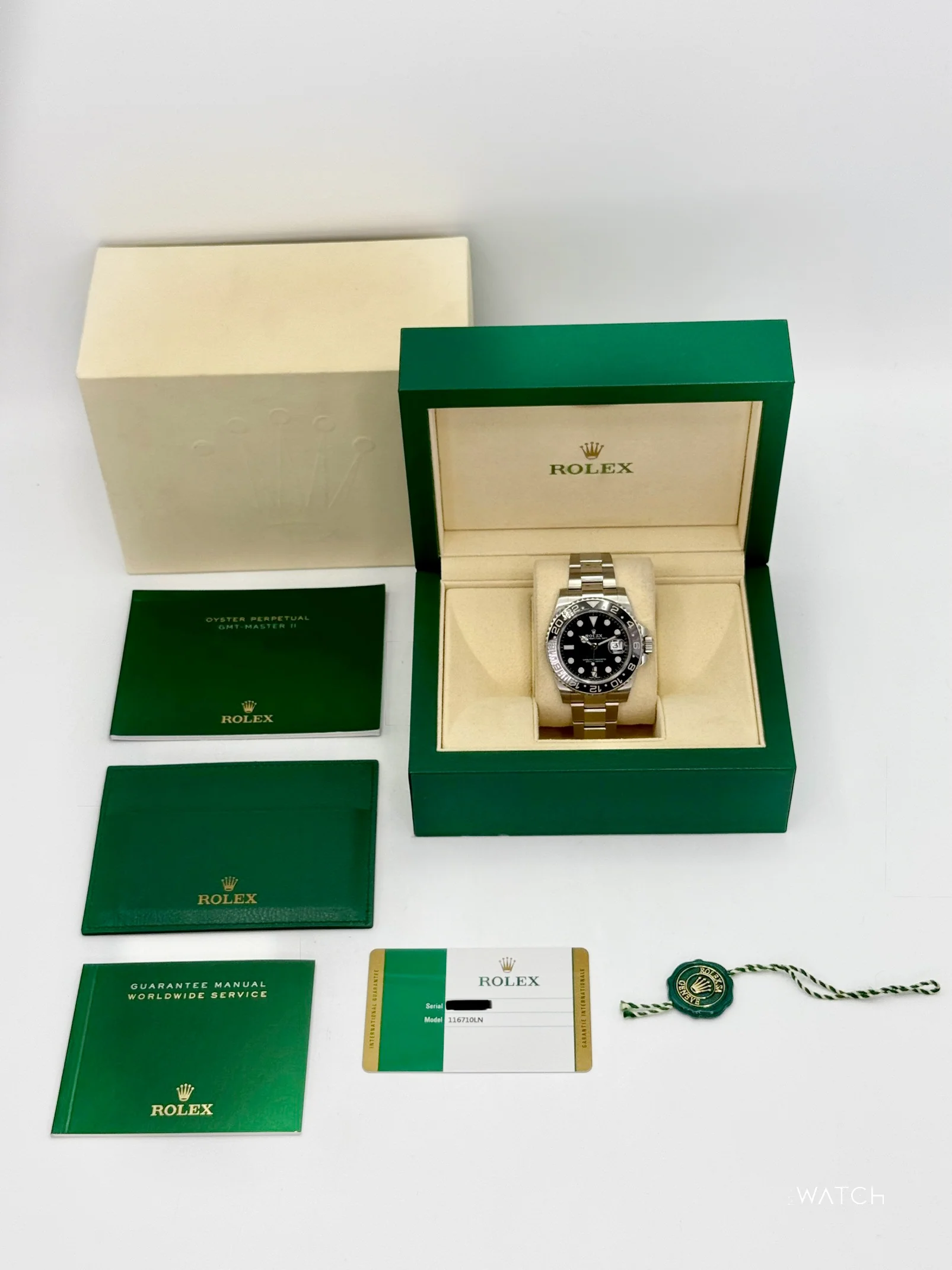 2018 Rolex GMT-Master II 40mm 116710LN Stainless Steel Black Dial - Image 10