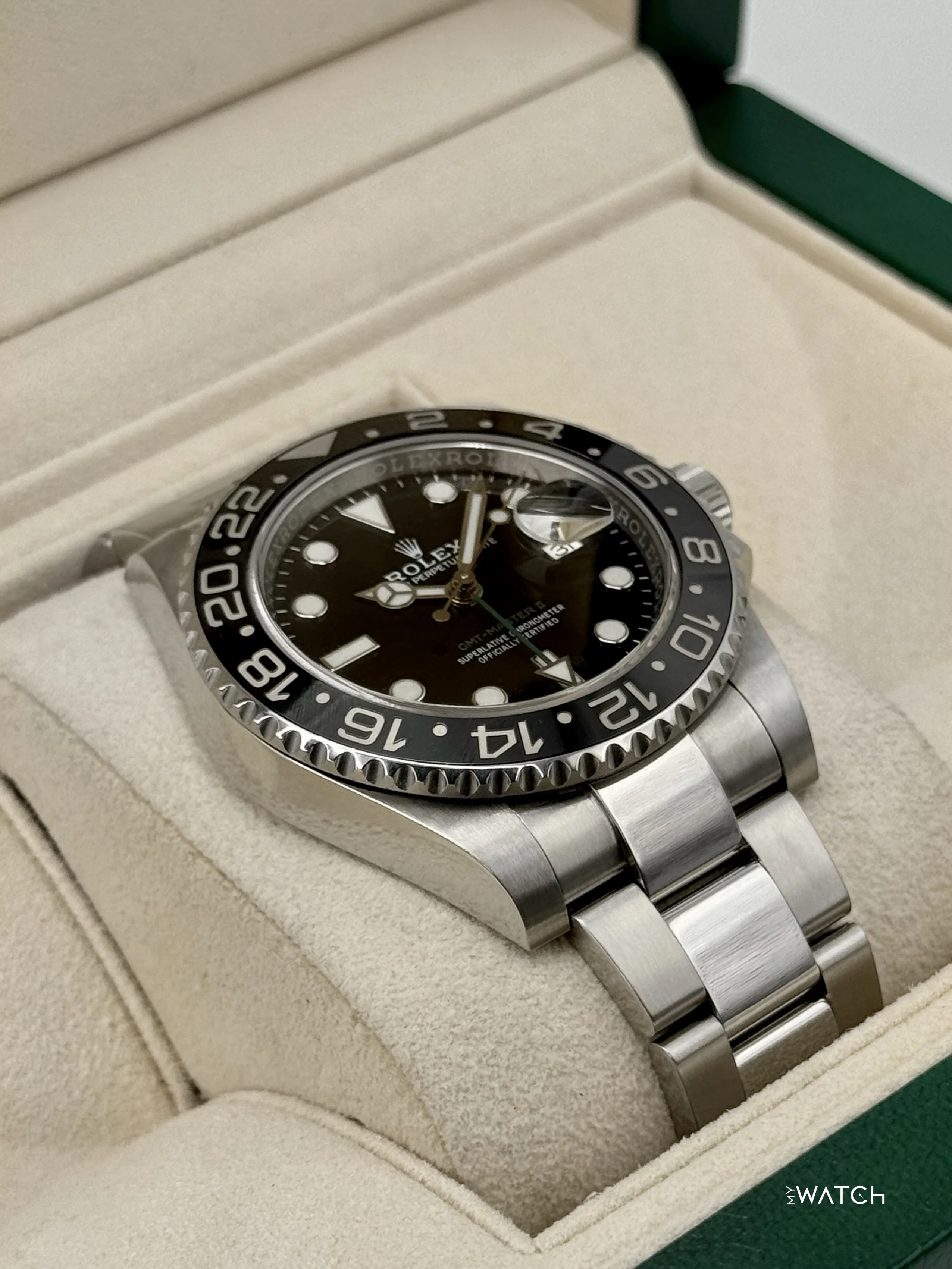 2018 Rolex GMT-Master II 40mm 116710LN Stainless Steel Black Dial - Image 6