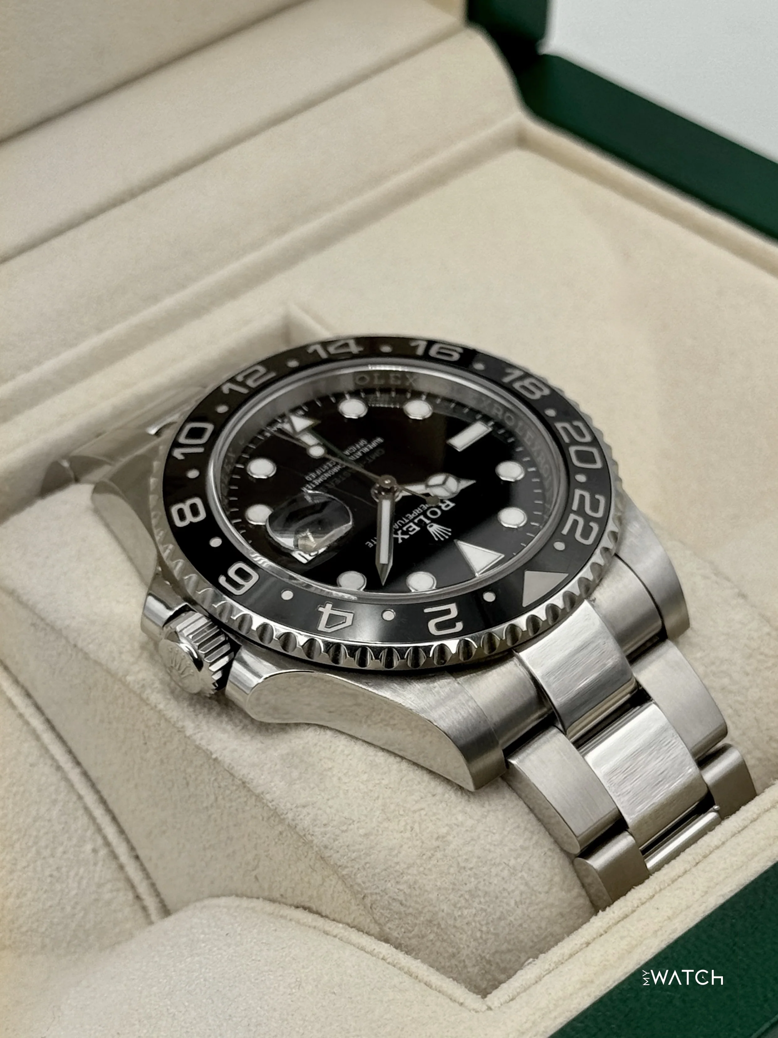 2018 Rolex GMT-Master II 40mm 116710LN Stainless Steel Black Dial - Image 8