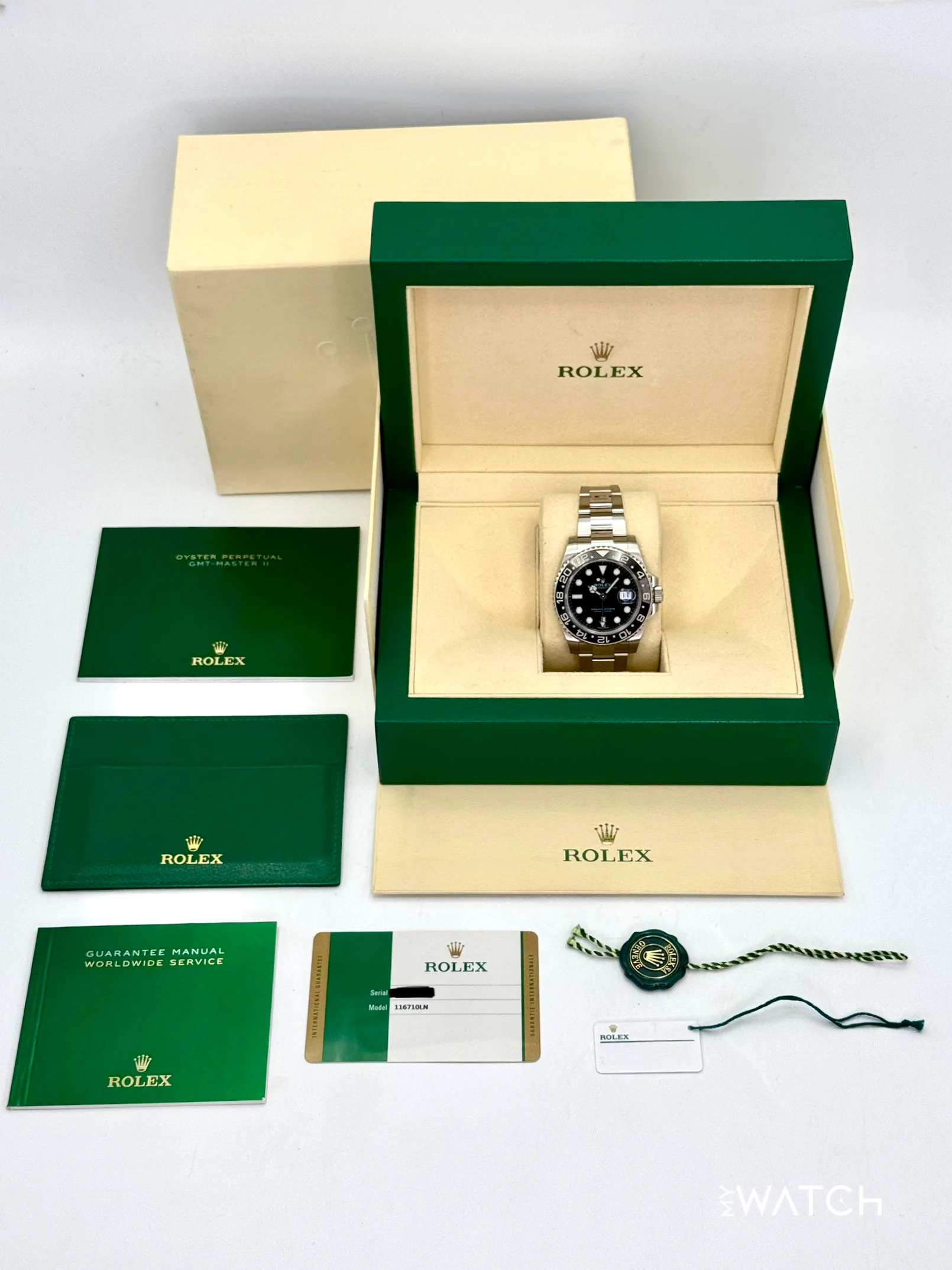 2018 Rolex GMT-Master II 40mm 116710LN Stainless Steel Black Dial - Image 10