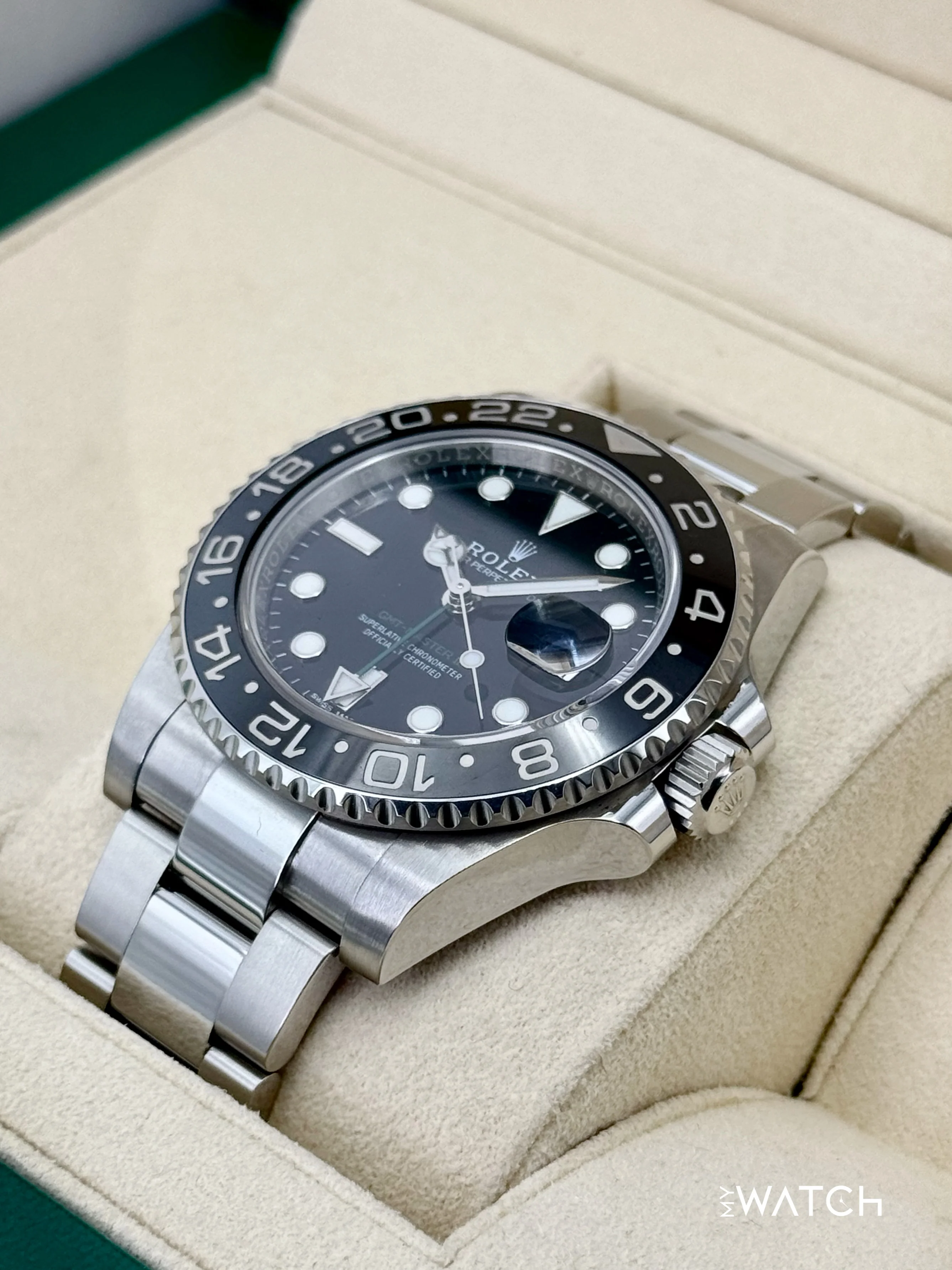 2018 Rolex GMT-Master II 40mm 116710LN Stainless Steel Black Dial - Image 5