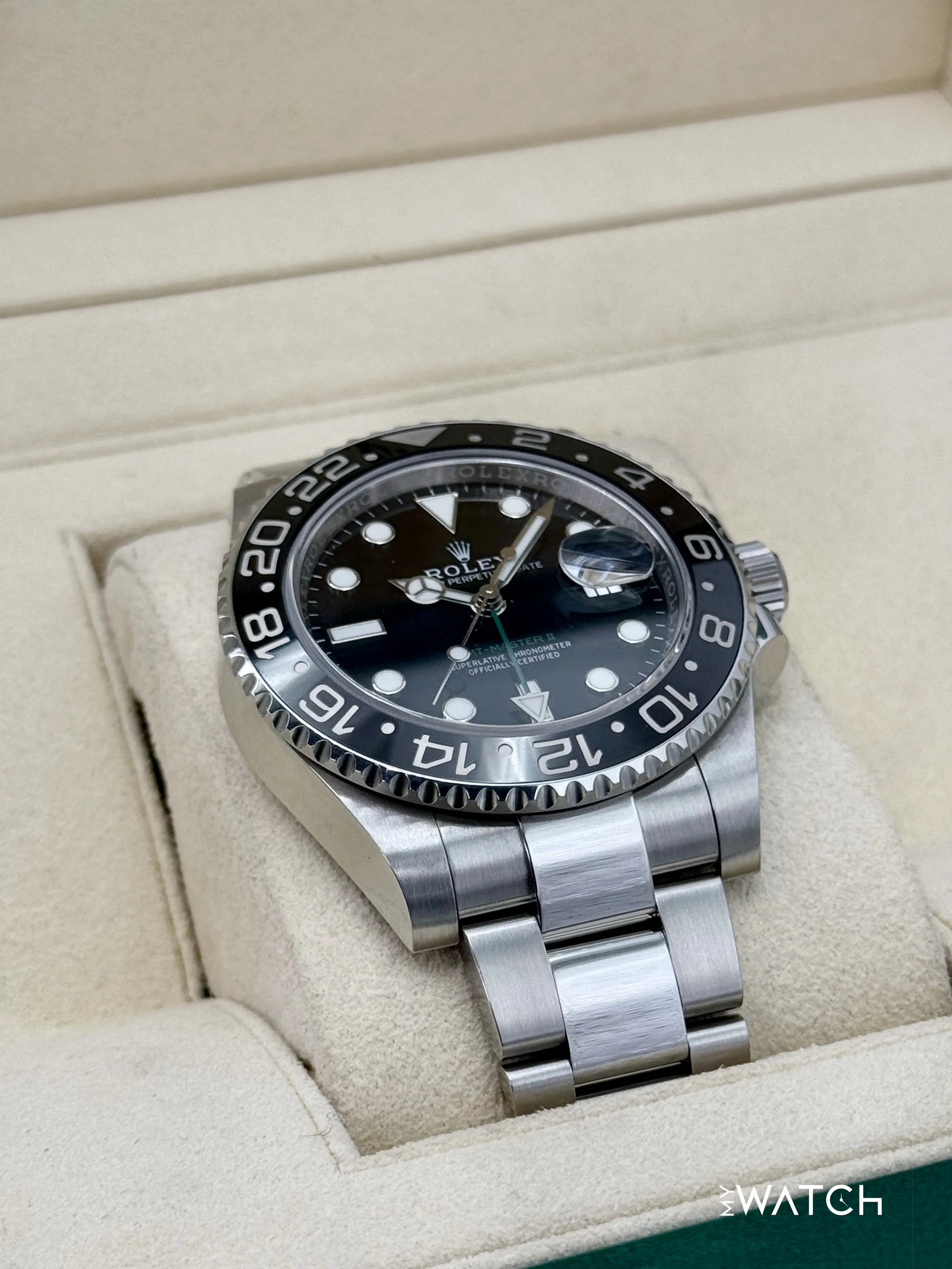 2018 Rolex GMT-Master II 40mm 116710LN Stainless Steel Black Dial - Image 6