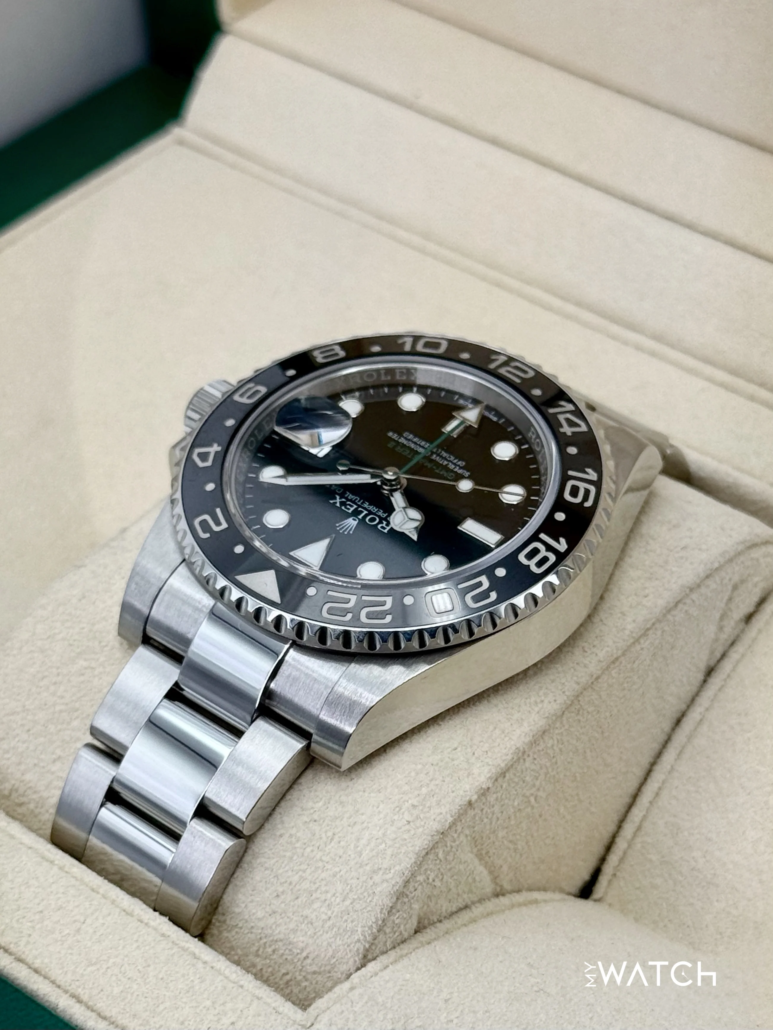 2018 Rolex GMT-Master II 40mm 116710LN Stainless Steel Black Dial - Image 7