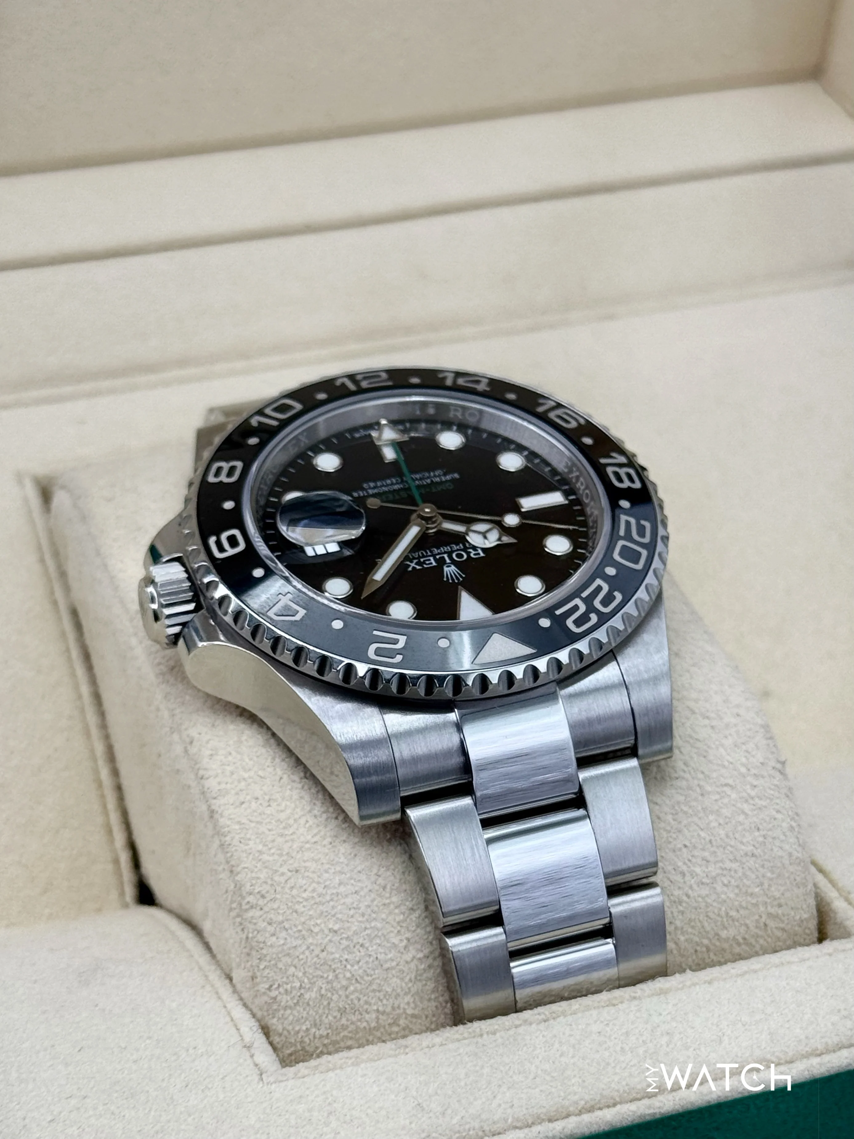 2018 Rolex GMT-Master II 40mm 116710LN Stainless Steel Black Dial - Image 8