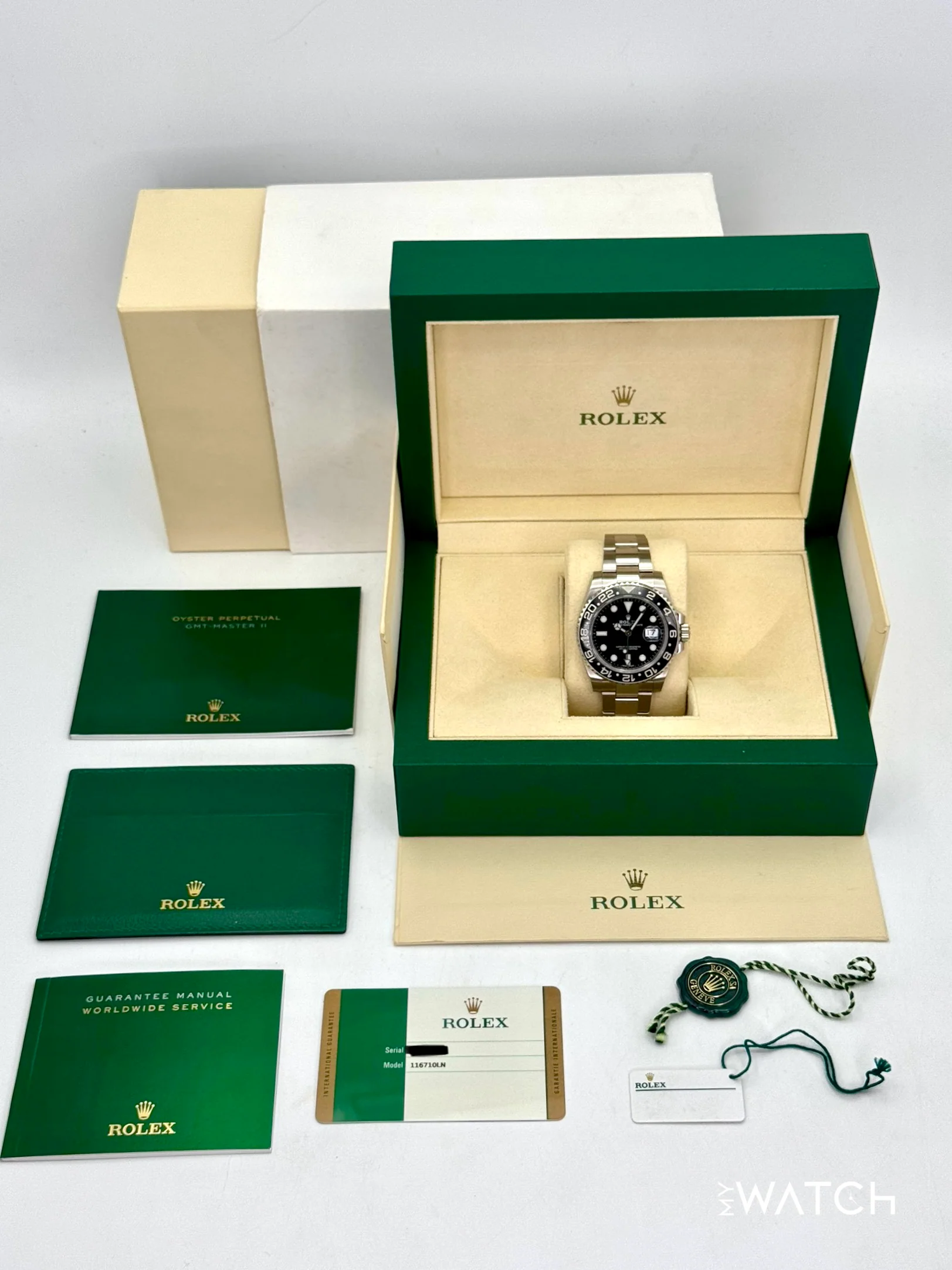 2018 Rolex GMT-Master II 40mm 116710LN Stainless Steel Black Dial - Image 10