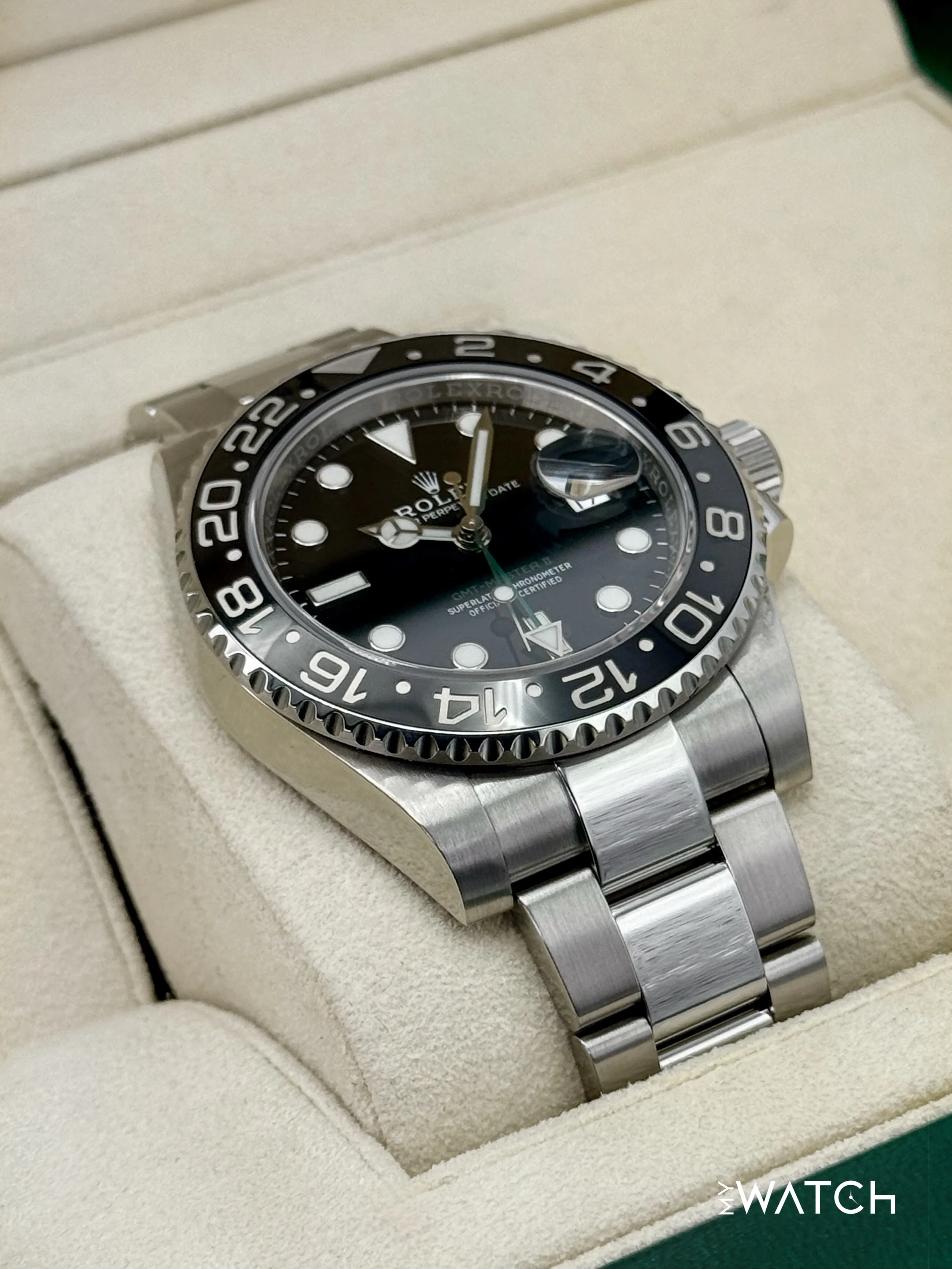 2018 Rolex GMT-Master II 40mm 116710LN Stainless Steel Black Dial - Image 6