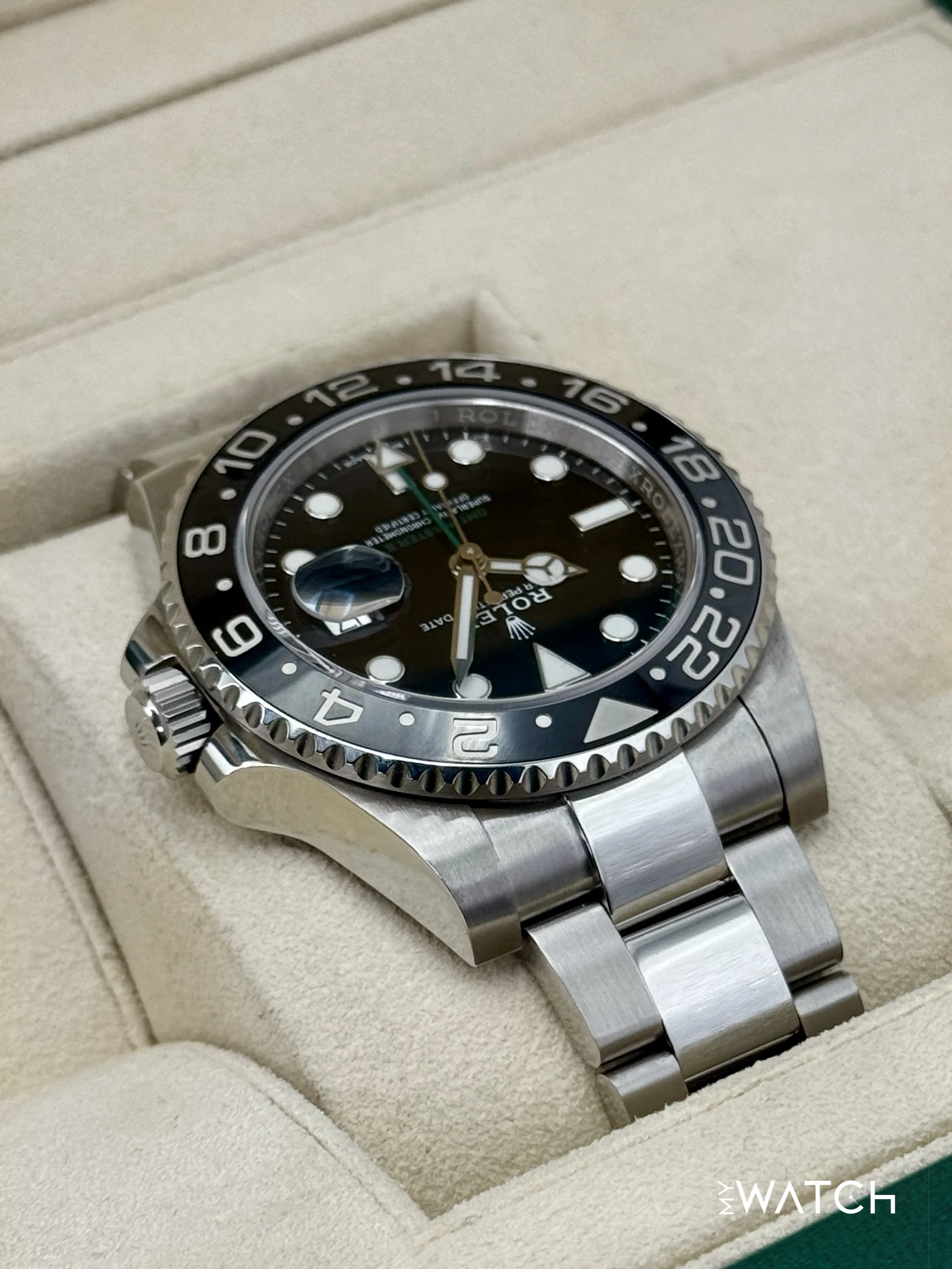 2018 Rolex GMT-Master II 40mm 116710LN Stainless Steel Black Dial - Image 8