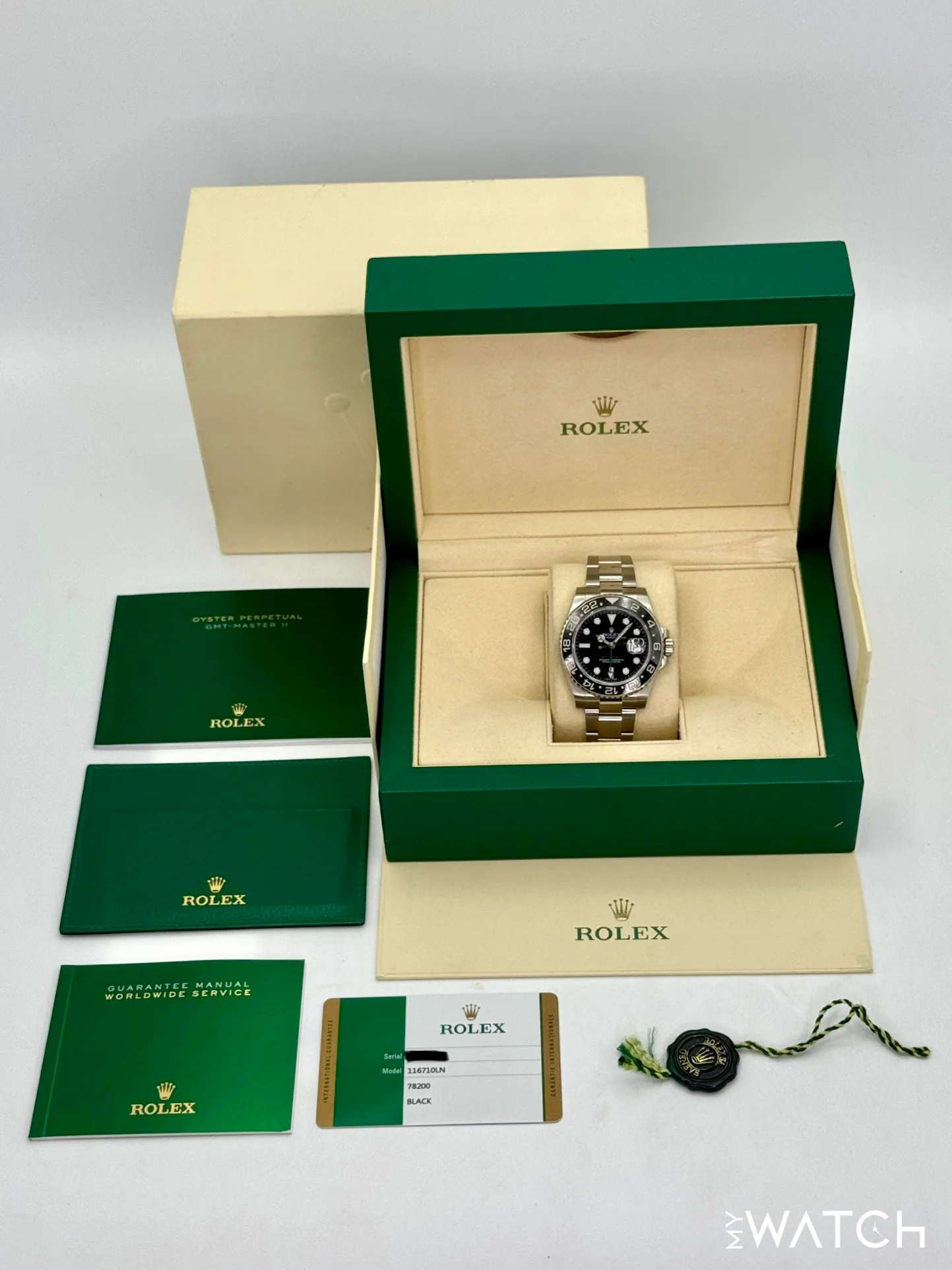 2018 Rolex GMT-Master II 40mm 116710LN Stainless Steel Black Dial - Image 10