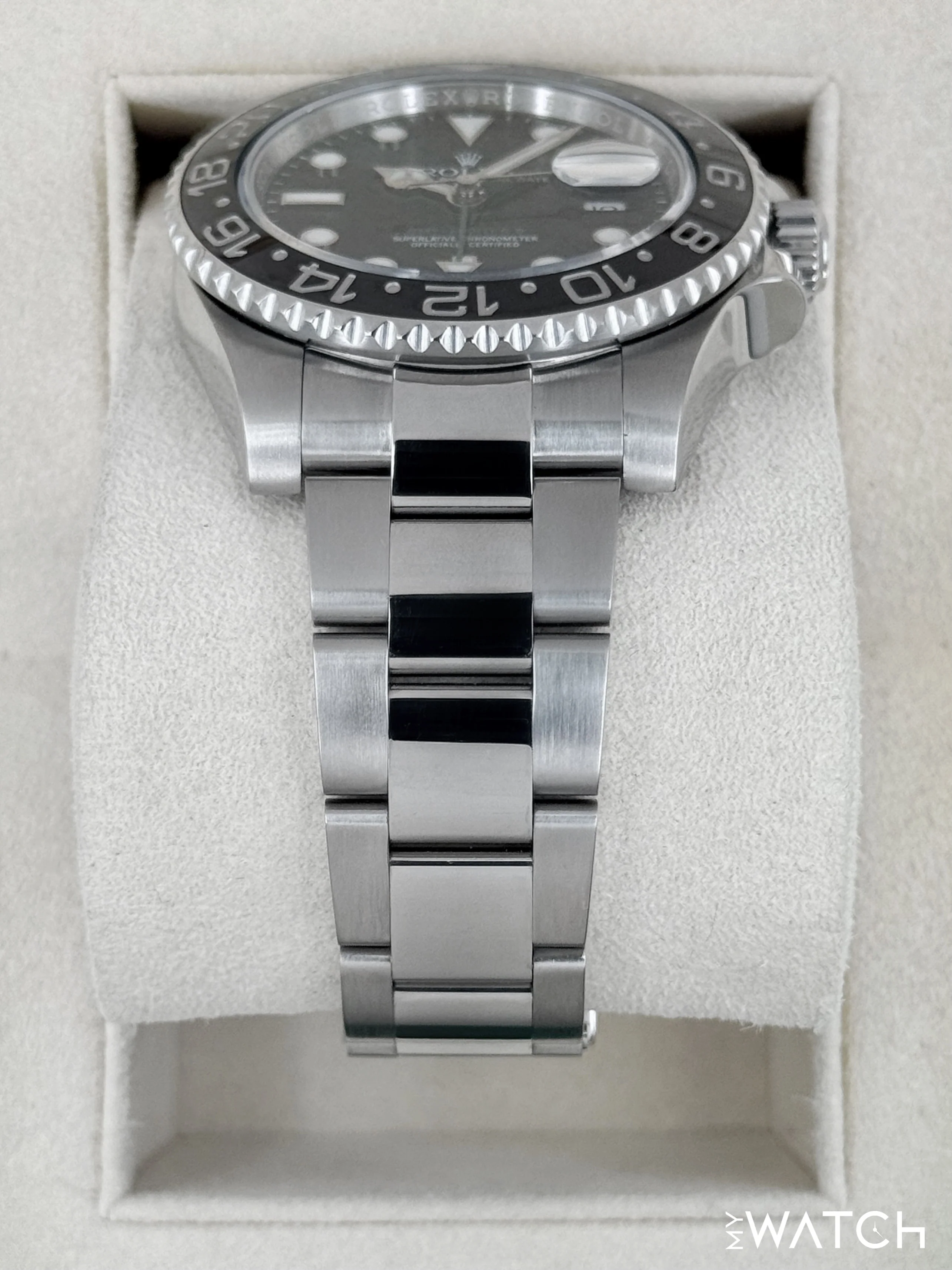 2018 Rolex GMT-Master II 40mm 116710LN Stainless Steel Black Dial - Image 3