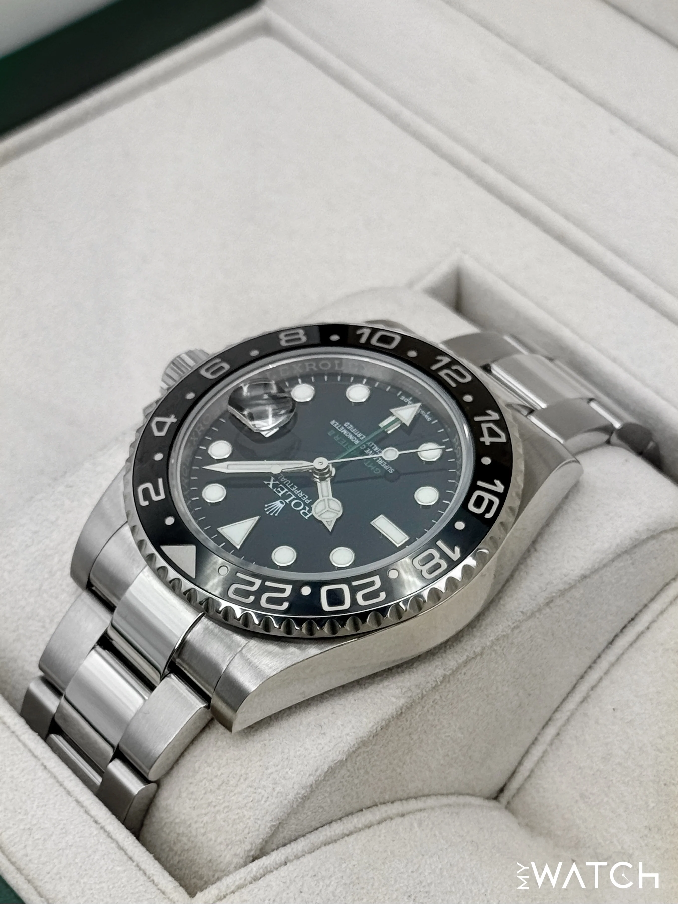 2018 Rolex GMT-Master II 40mm 116710LN Stainless Steel Black Dial - Image 7