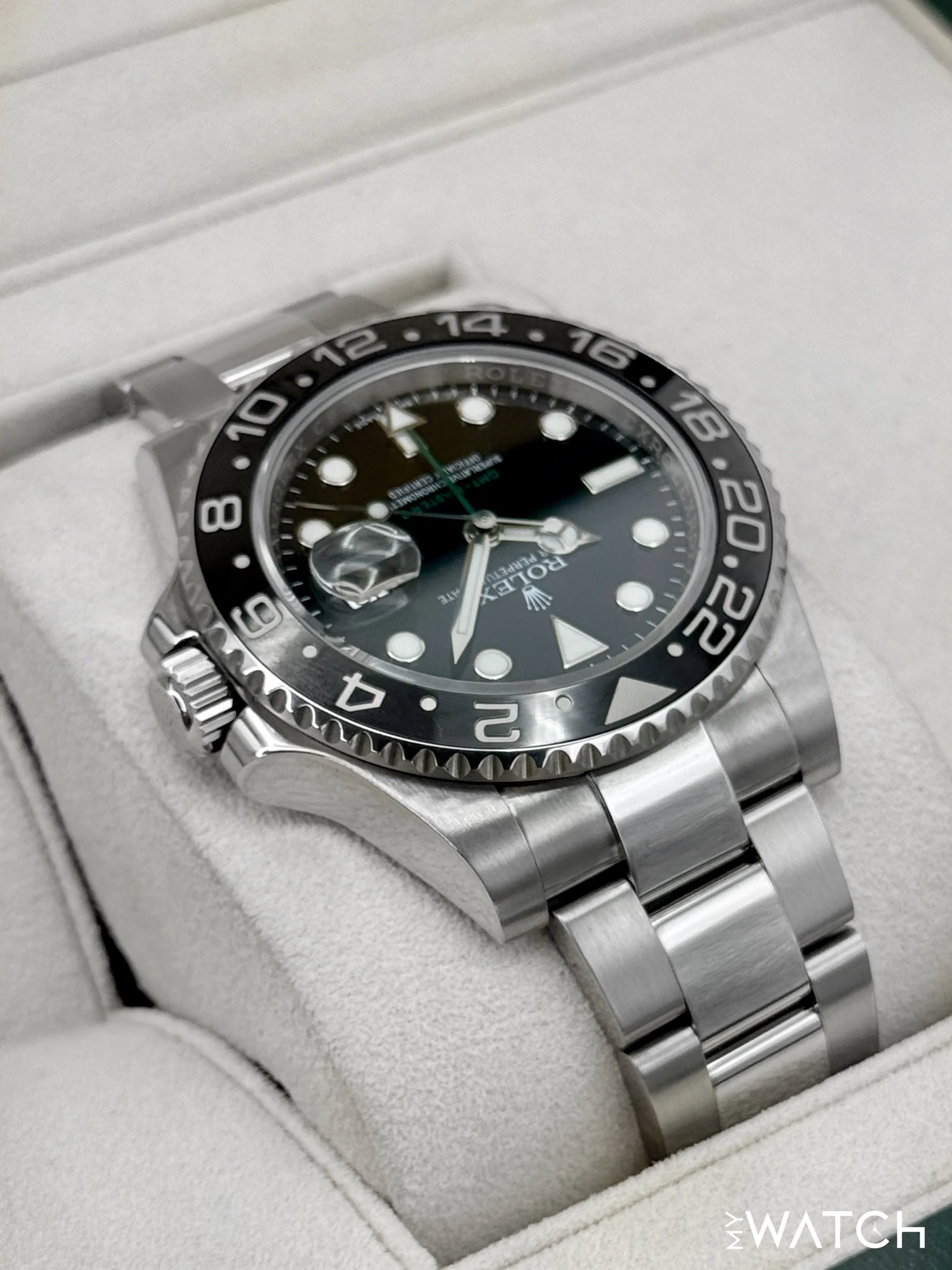 2018 Rolex GMT-Master II 40mm 116710LN Stainless Steel Black Dial - Image 8