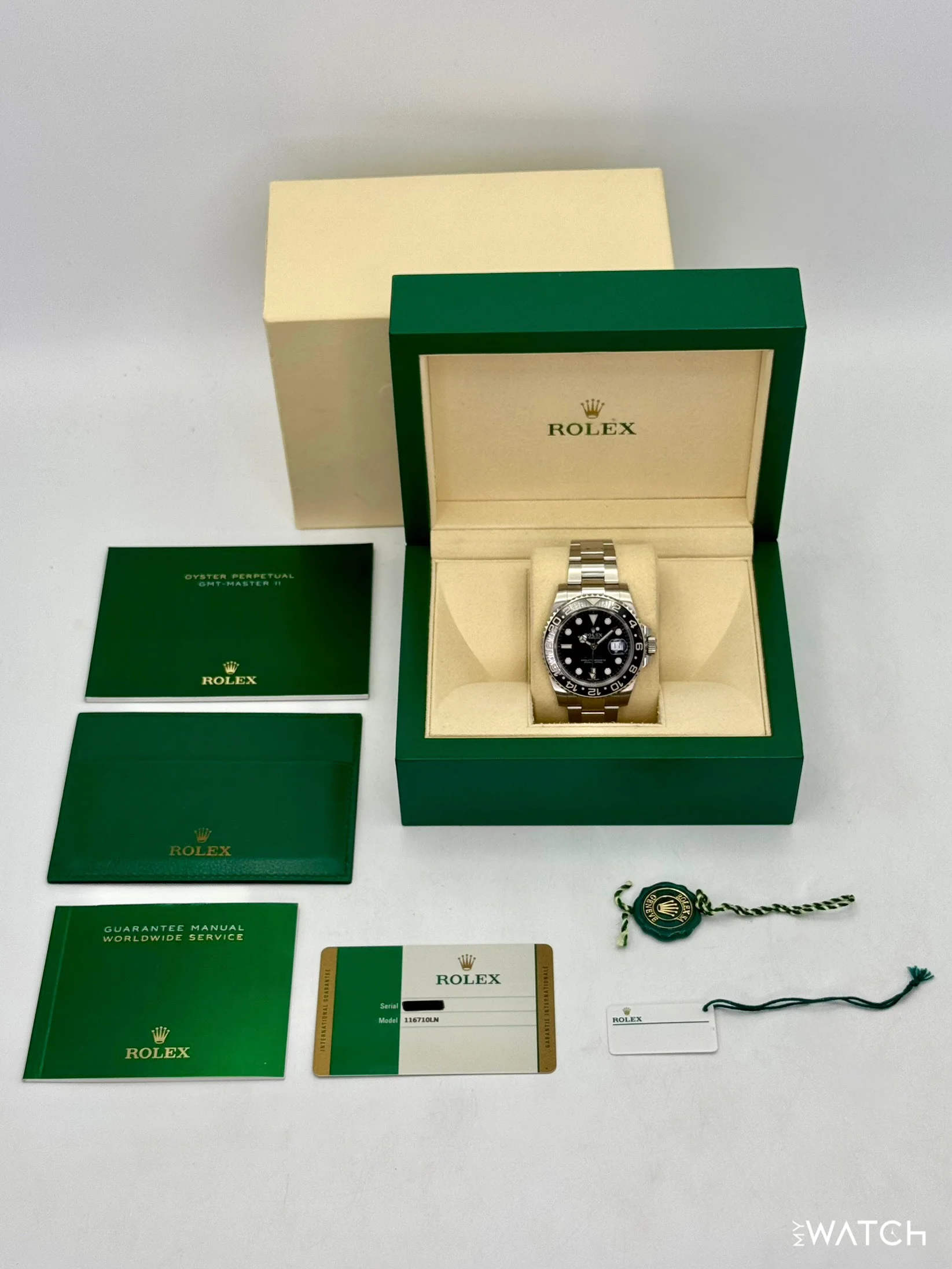 2018 Rolex GMT-Master II 40mm 116710LN Stainless Steel Black Dial - Image 10