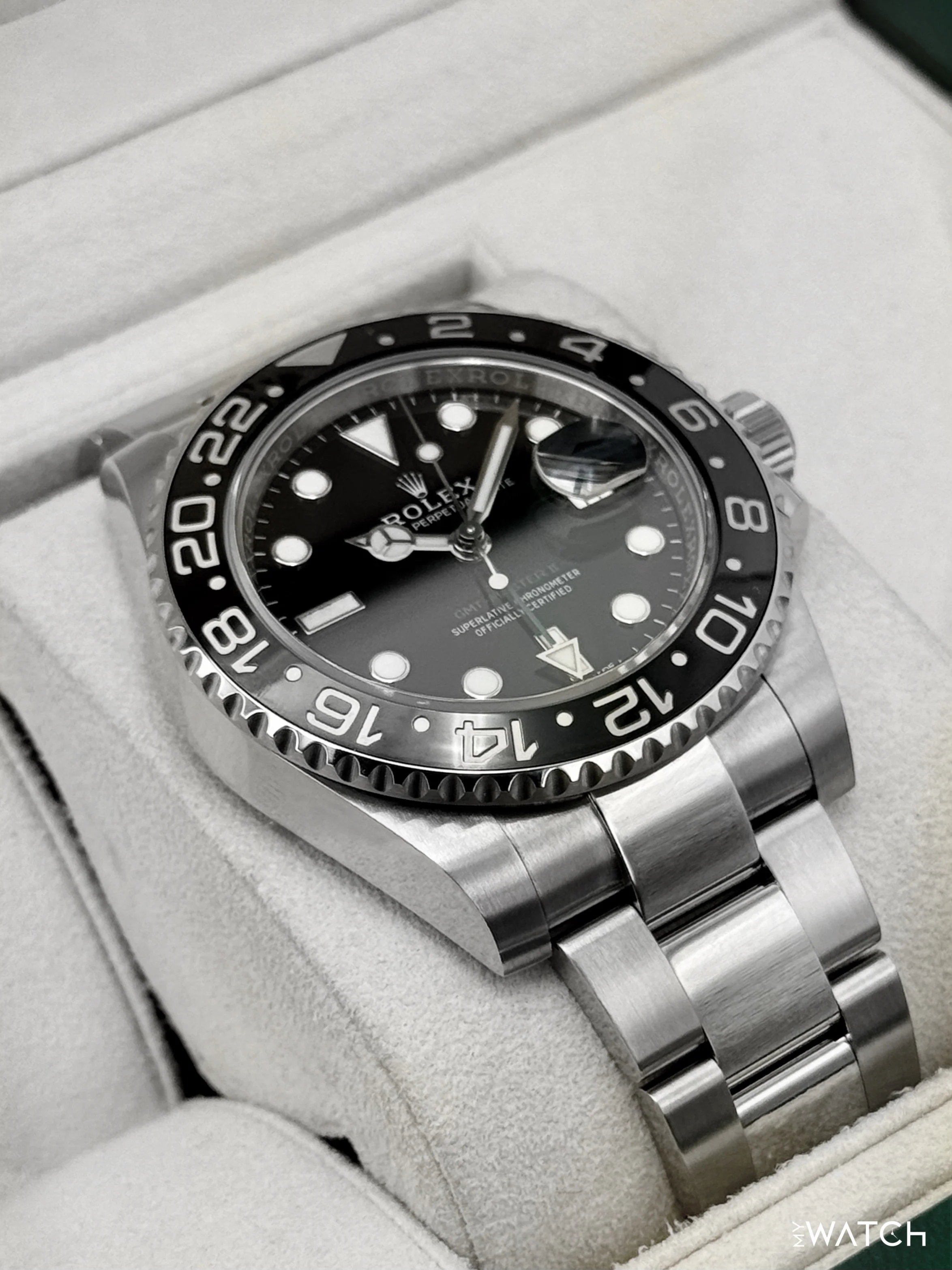 2018 Rolex GMT-Master II 40mm 116710LN Stainless Steel Black Dial - Image 6