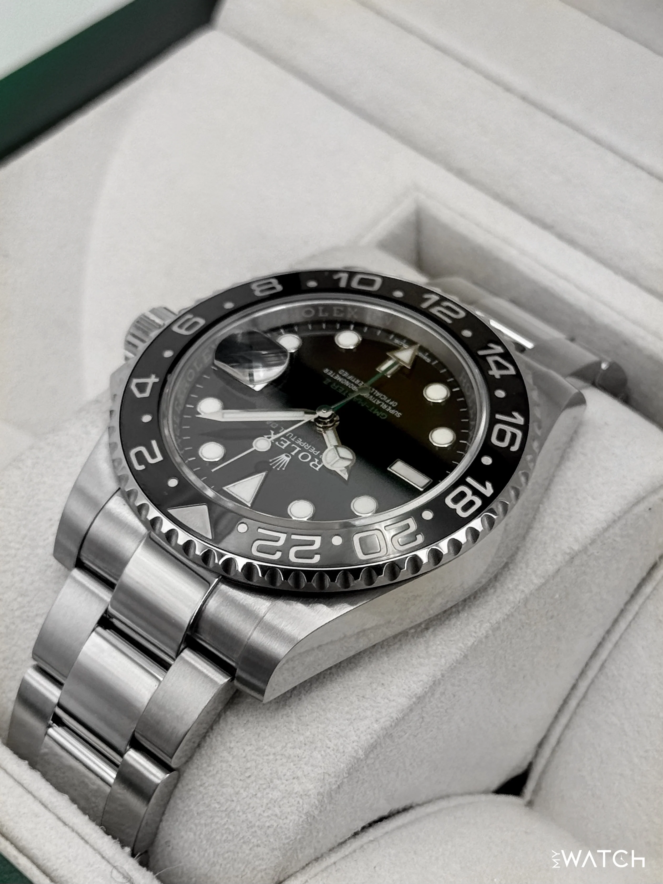 2018 Rolex GMT-Master II 40mm 116710LN Stainless Steel Black Dial - Image 7