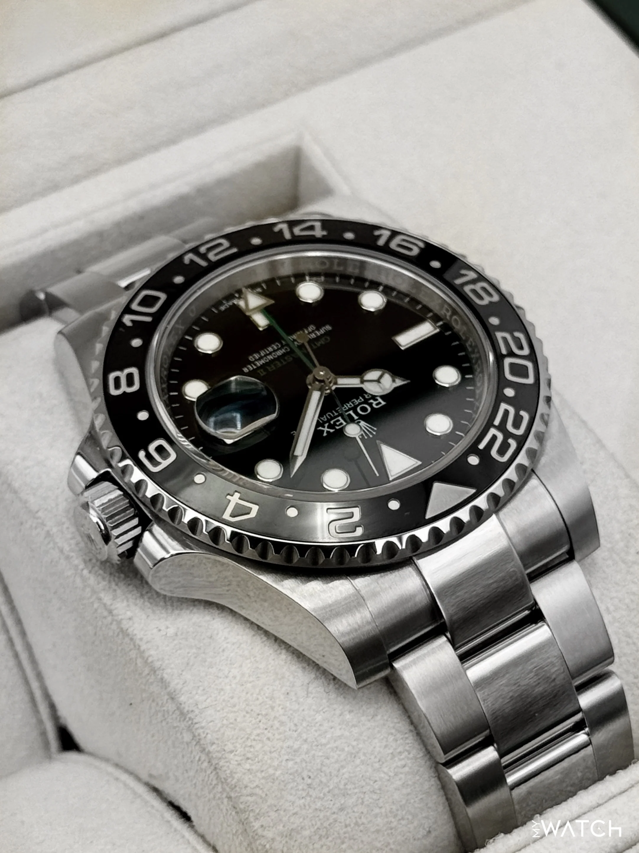 2018 Rolex GMT-Master II 40mm 116710LN Stainless Steel Black Dial - Image 8
