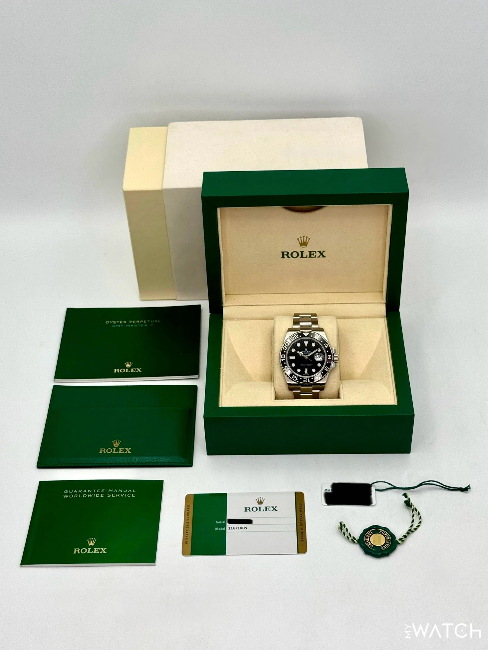 2018 Rolex GMT-Master II 40mm 116710LN Stainless Steel Black Dial - Image 10