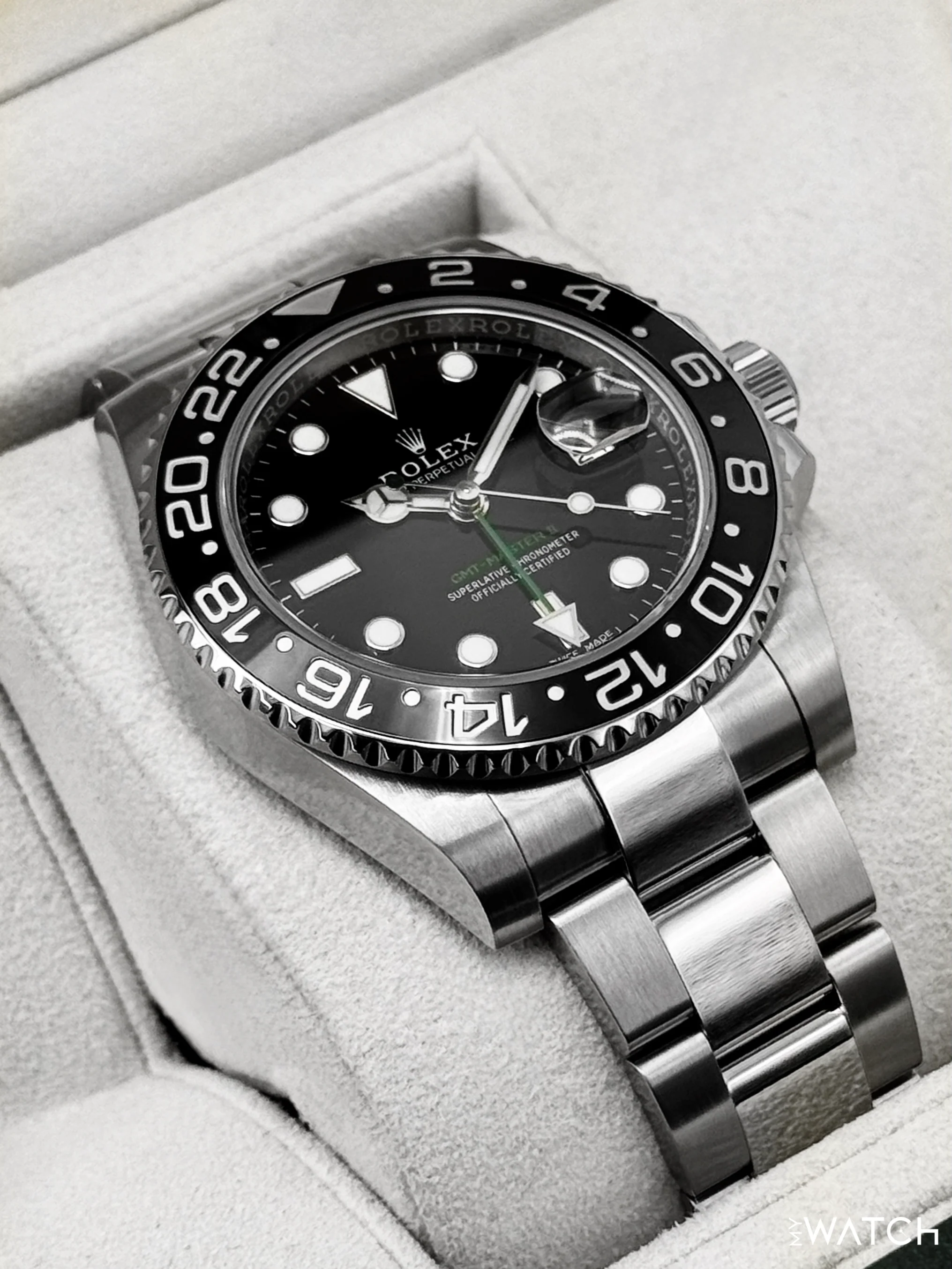 2018 Rolex GMT-Master II 40mm 116710LN Stainless Steel Black Dial - Image 6