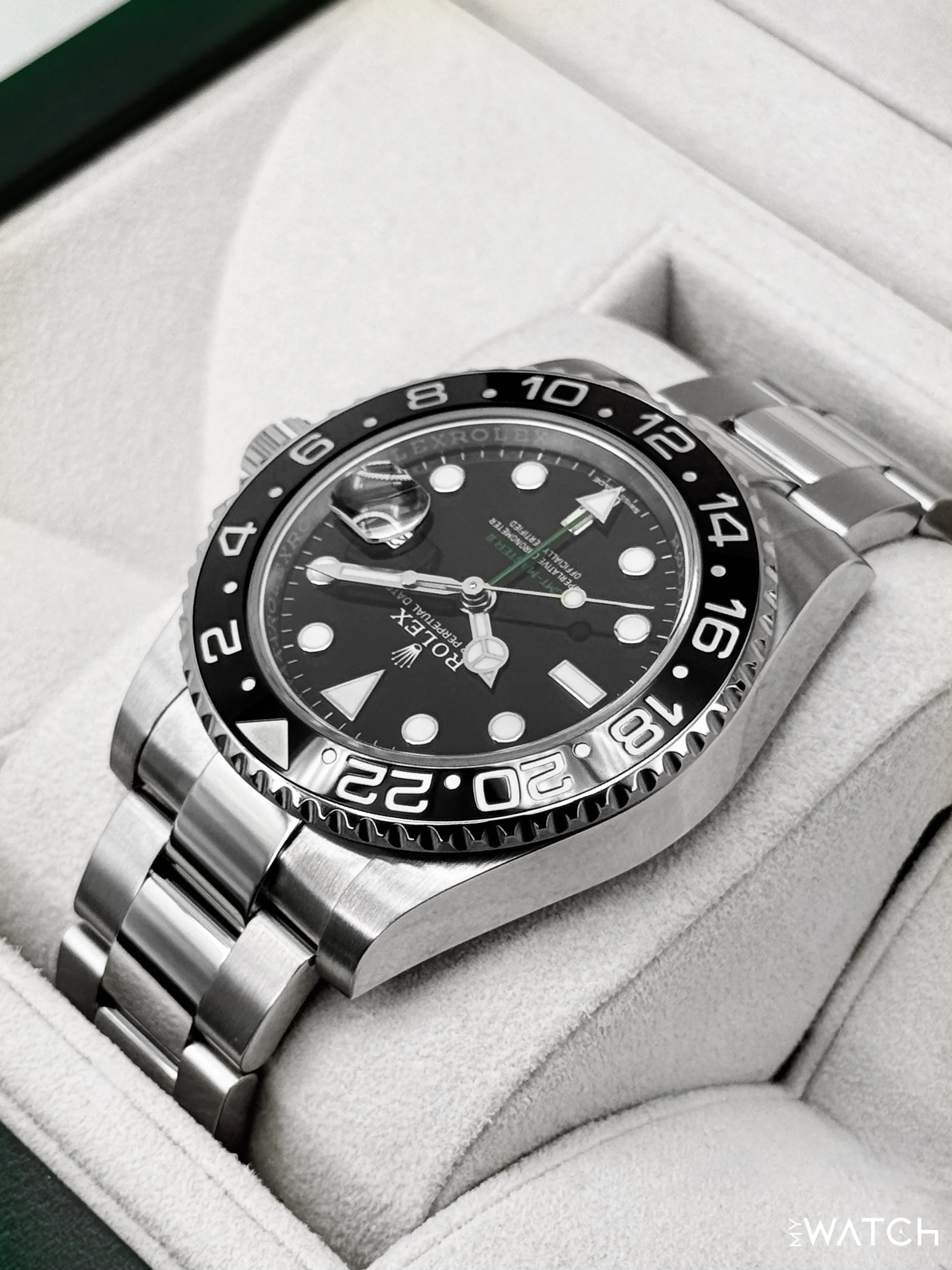 2018 Rolex GMT-Master II 40mm 116710LN Stainless Steel Black Dial - Image 7