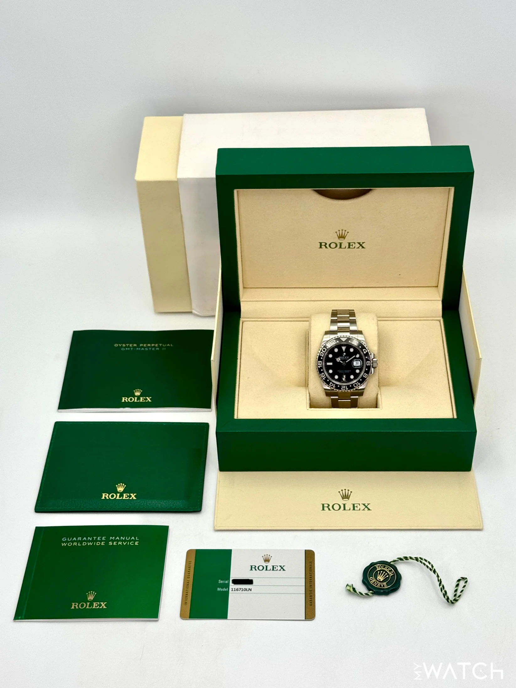 2018 Rolex GMT-Master II 40mm 116710LN Stainless Steel Black Dial - Image 10