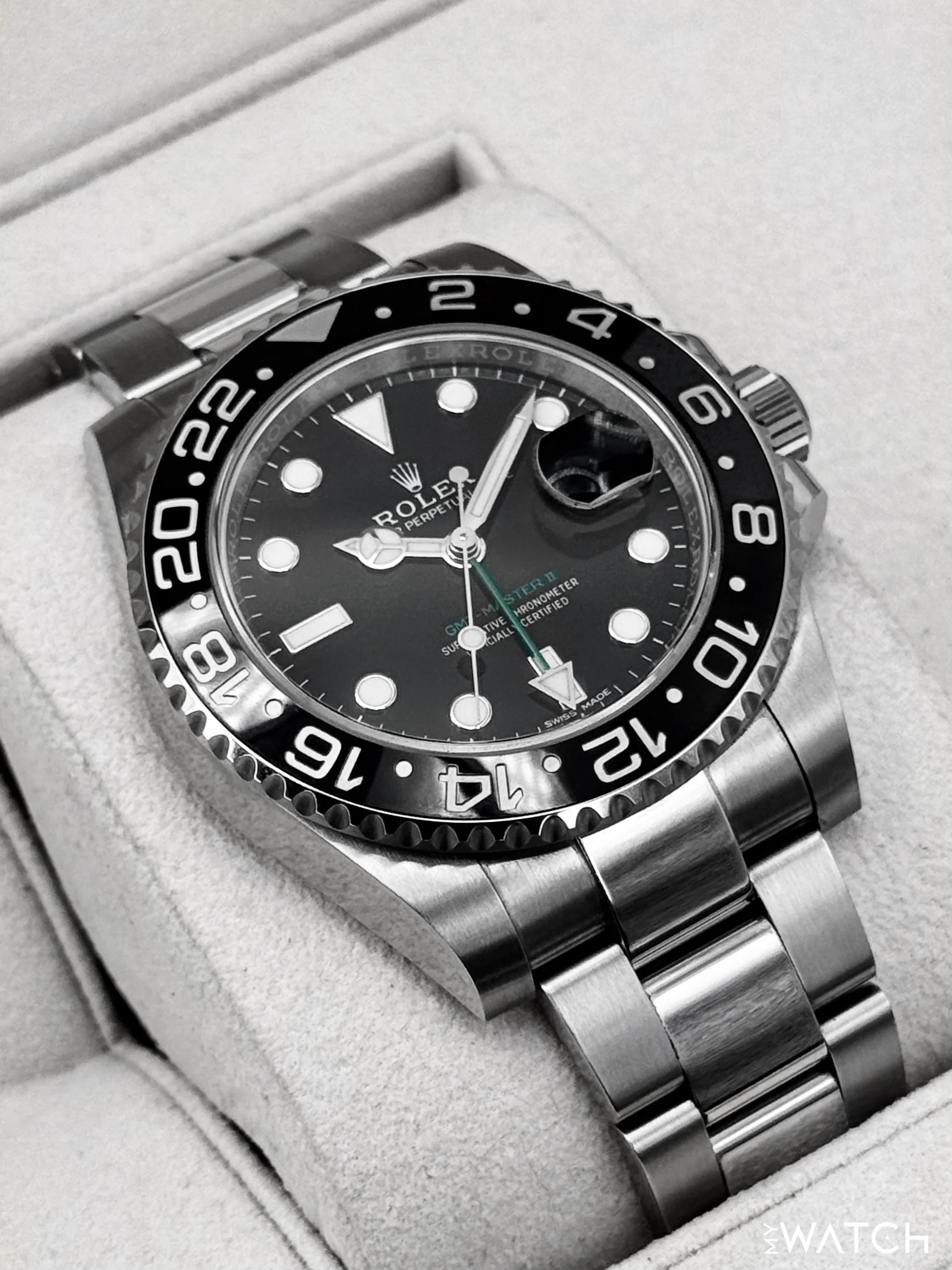 2018 Rolex GMT-Master II 40mm 116710LN Stainless Steel Black Dial - Image 6