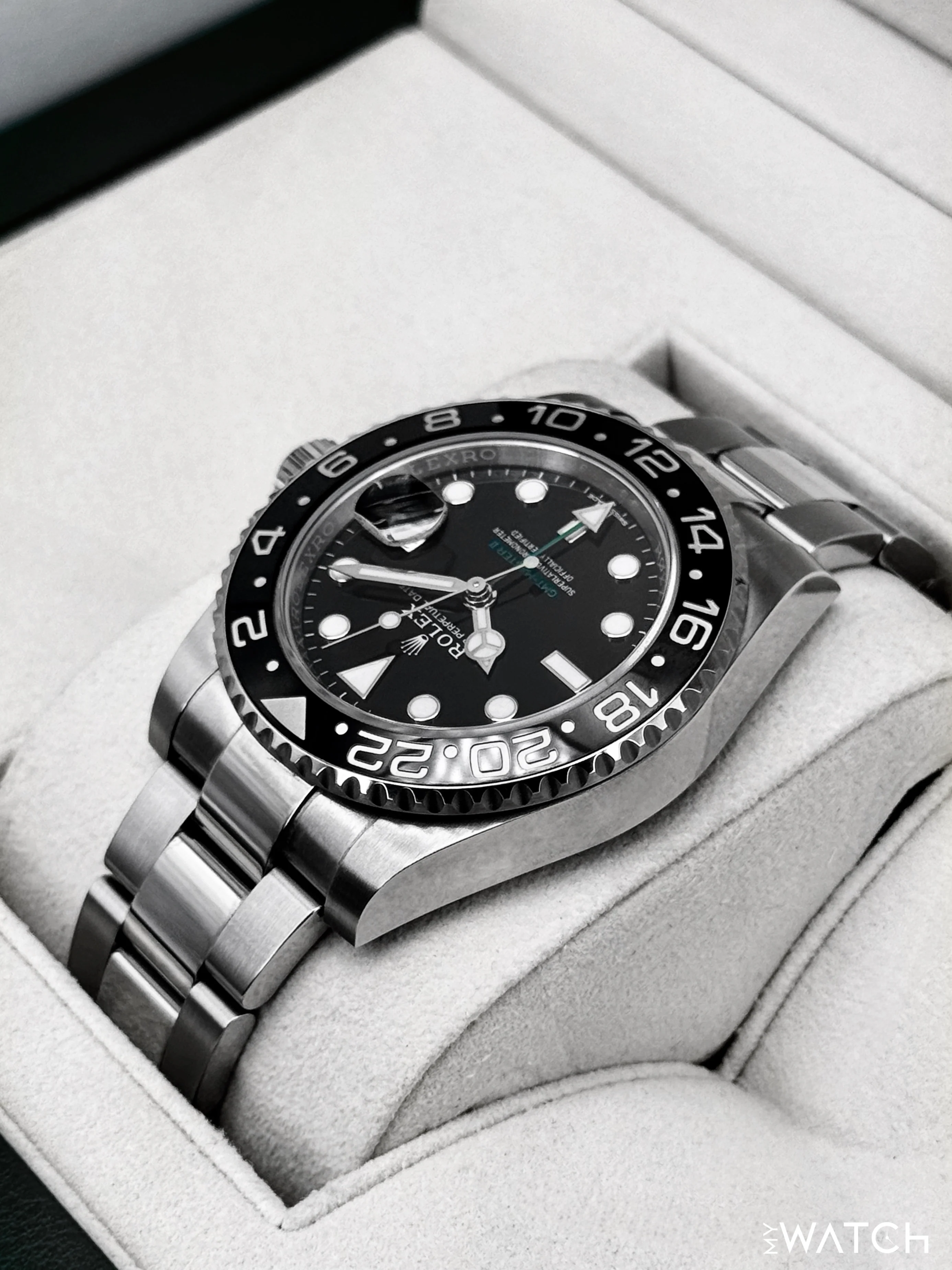 2018 Rolex GMT-Master II 40mm 116710LN Stainless Steel Black Dial - Image 7