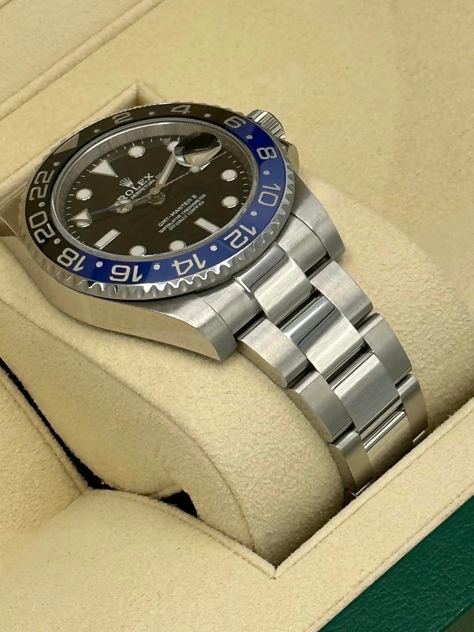 2018 Rolex GMT Master II "Batman" 40mm 116710BLNR Oyster - Image 5