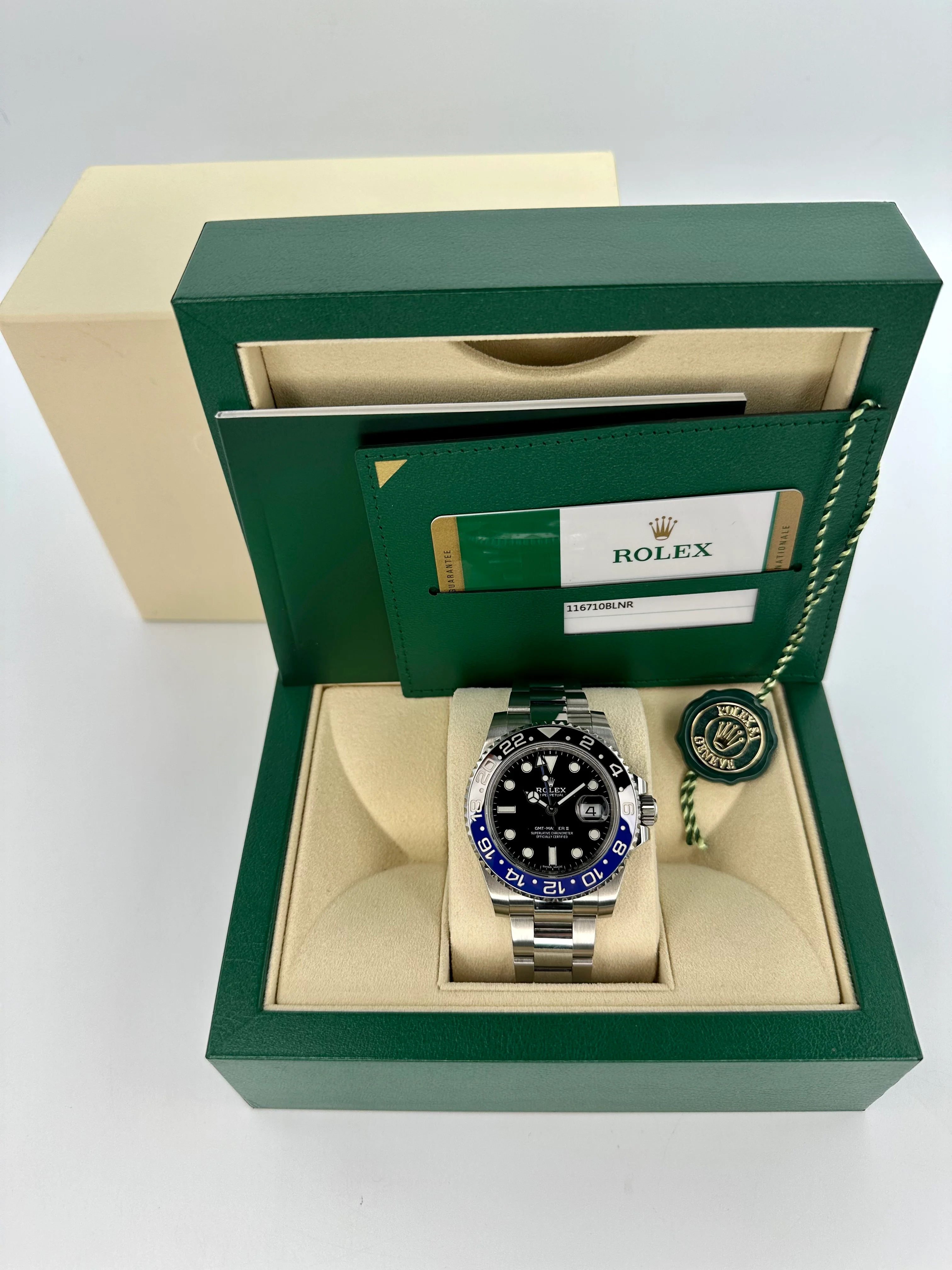 2018 Rolex GMT-Master II "Batman" 40mm 116710BLNR Oyster - Image 12
