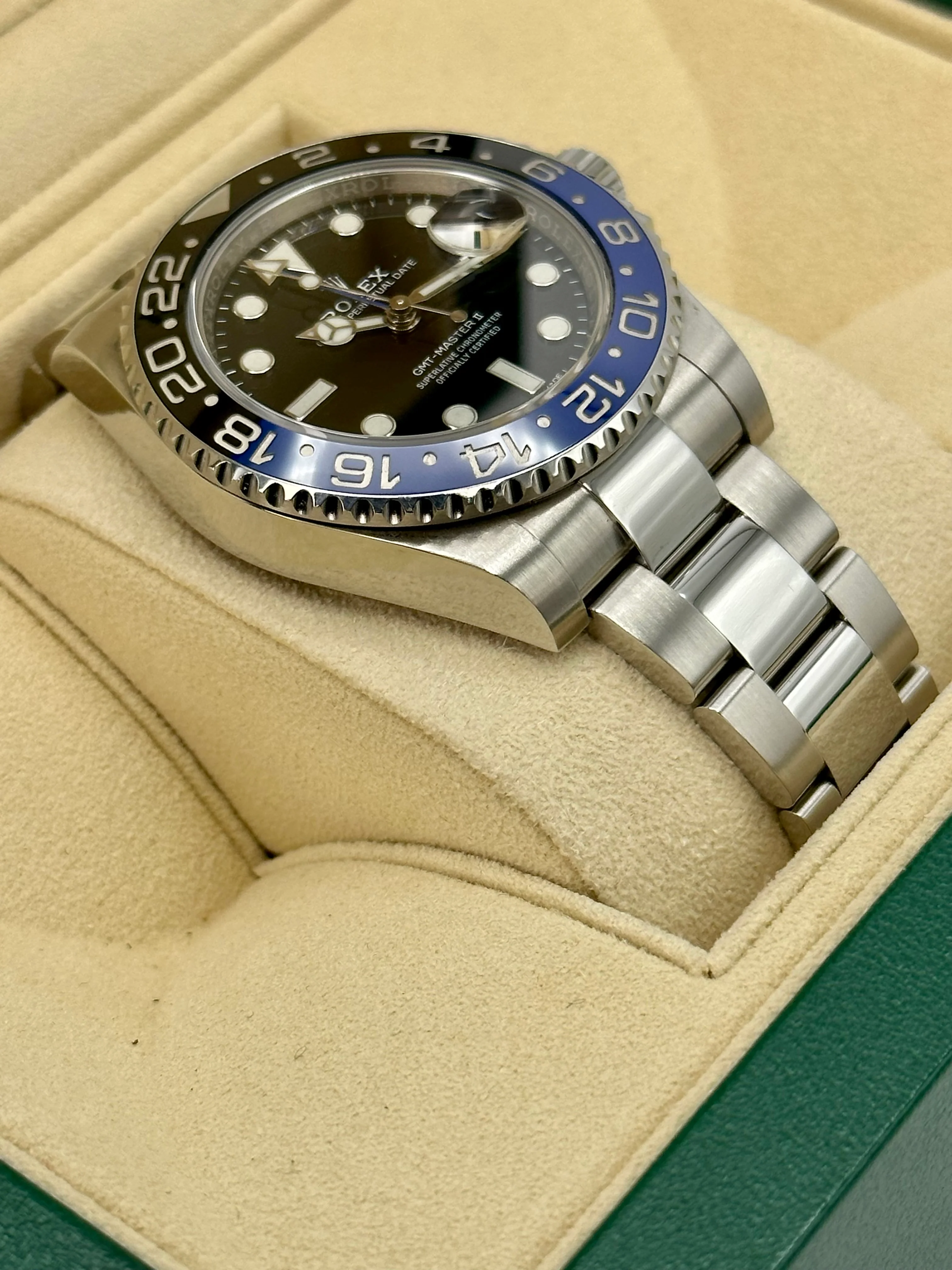 2018 Rolex GMT-Master II "Batman" 40mm 116710BLNR Oyster - Image 6