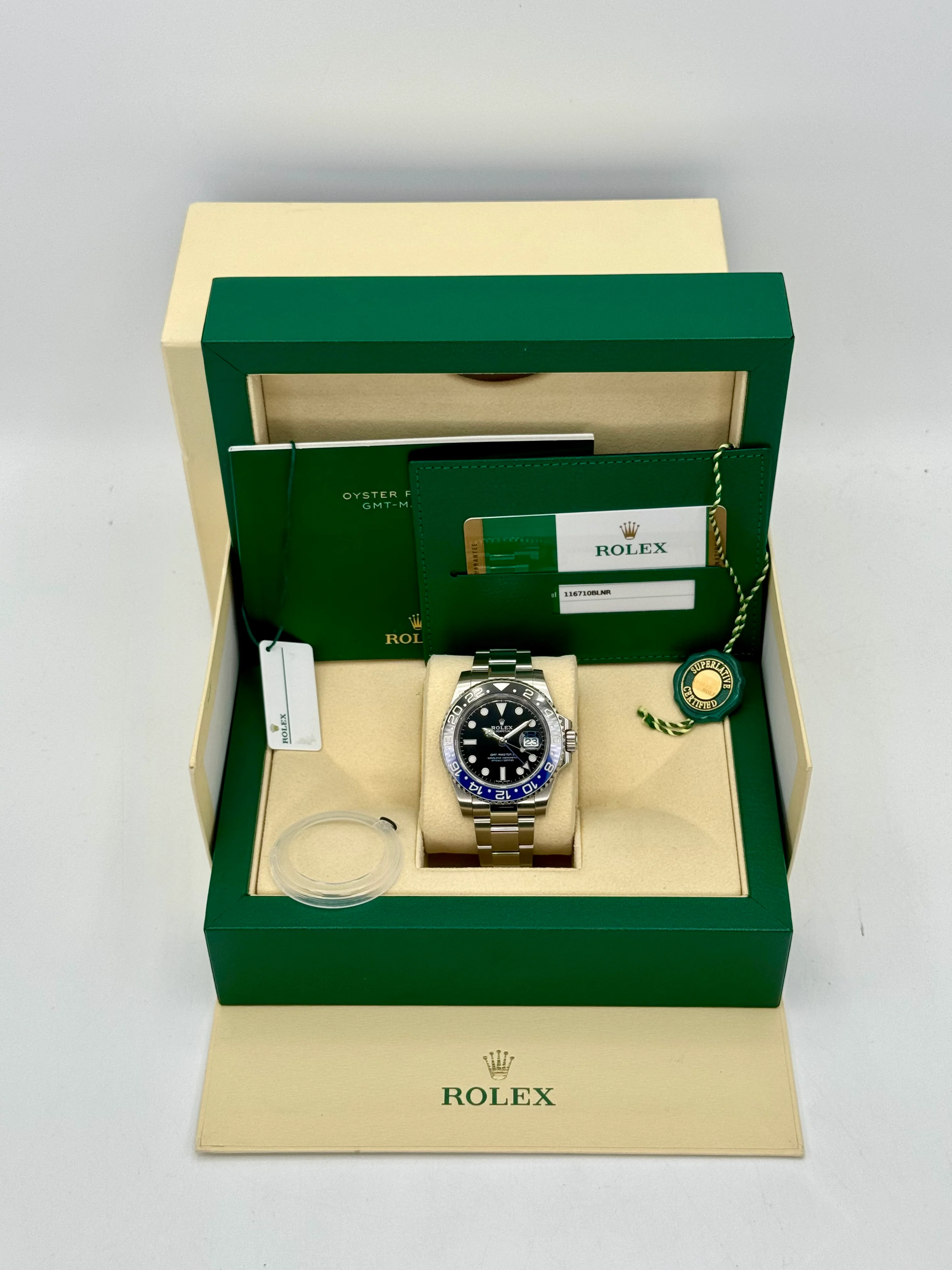 2018 Rolex GMT-Master II "Batman" 40mm 116710BLNR Oyster - Image 12