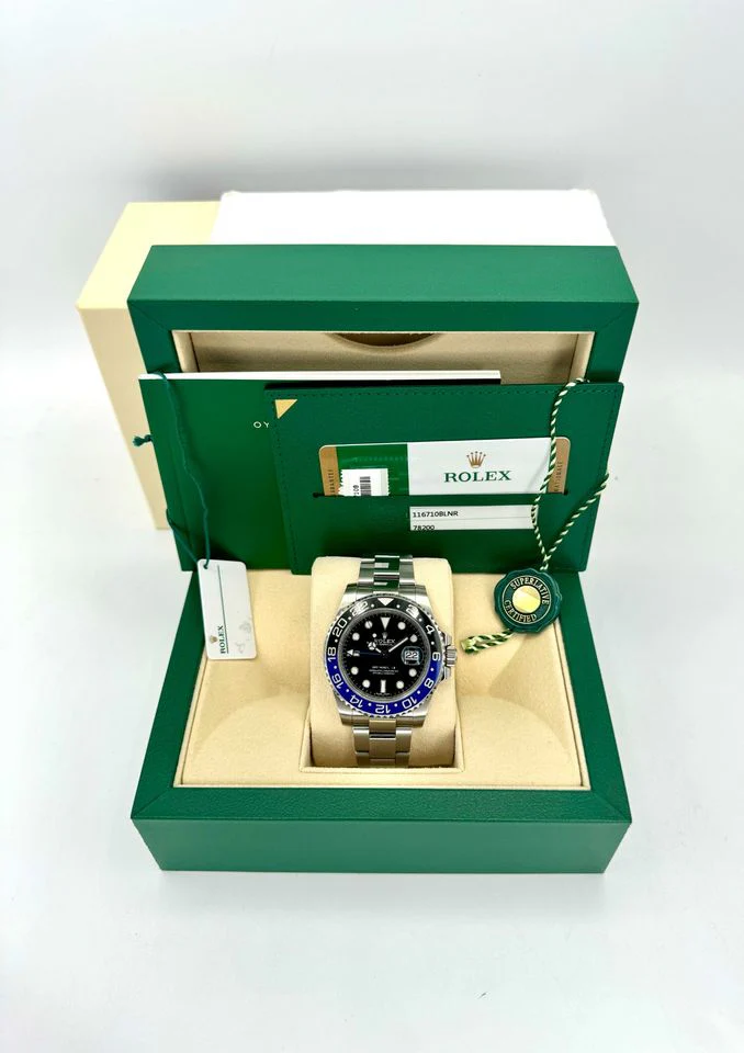 2018 Rolex GMT-Master II "Batman" 40mm 116710BLNR Oyster - Image 13