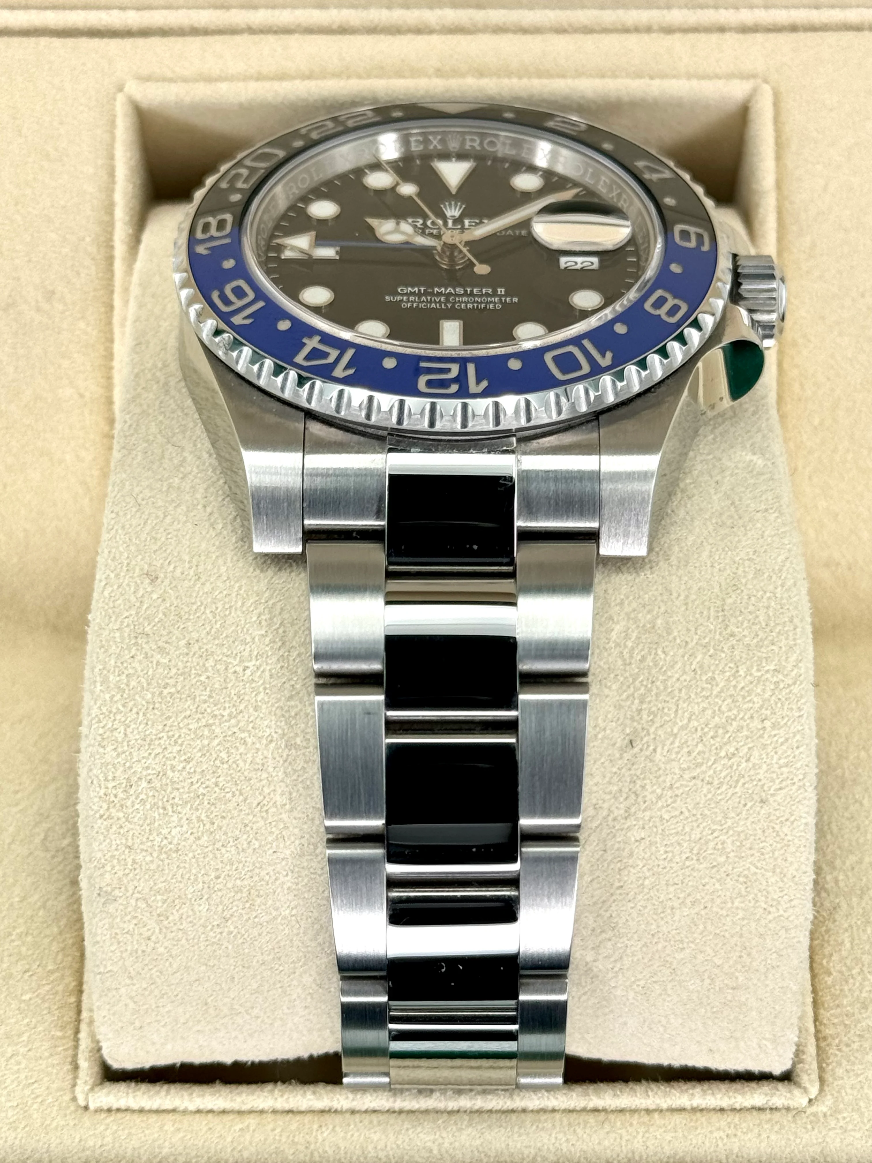2018 Rolex GMT-Master II "Batman" 40mm 116710BLNR Oyster - Image 3