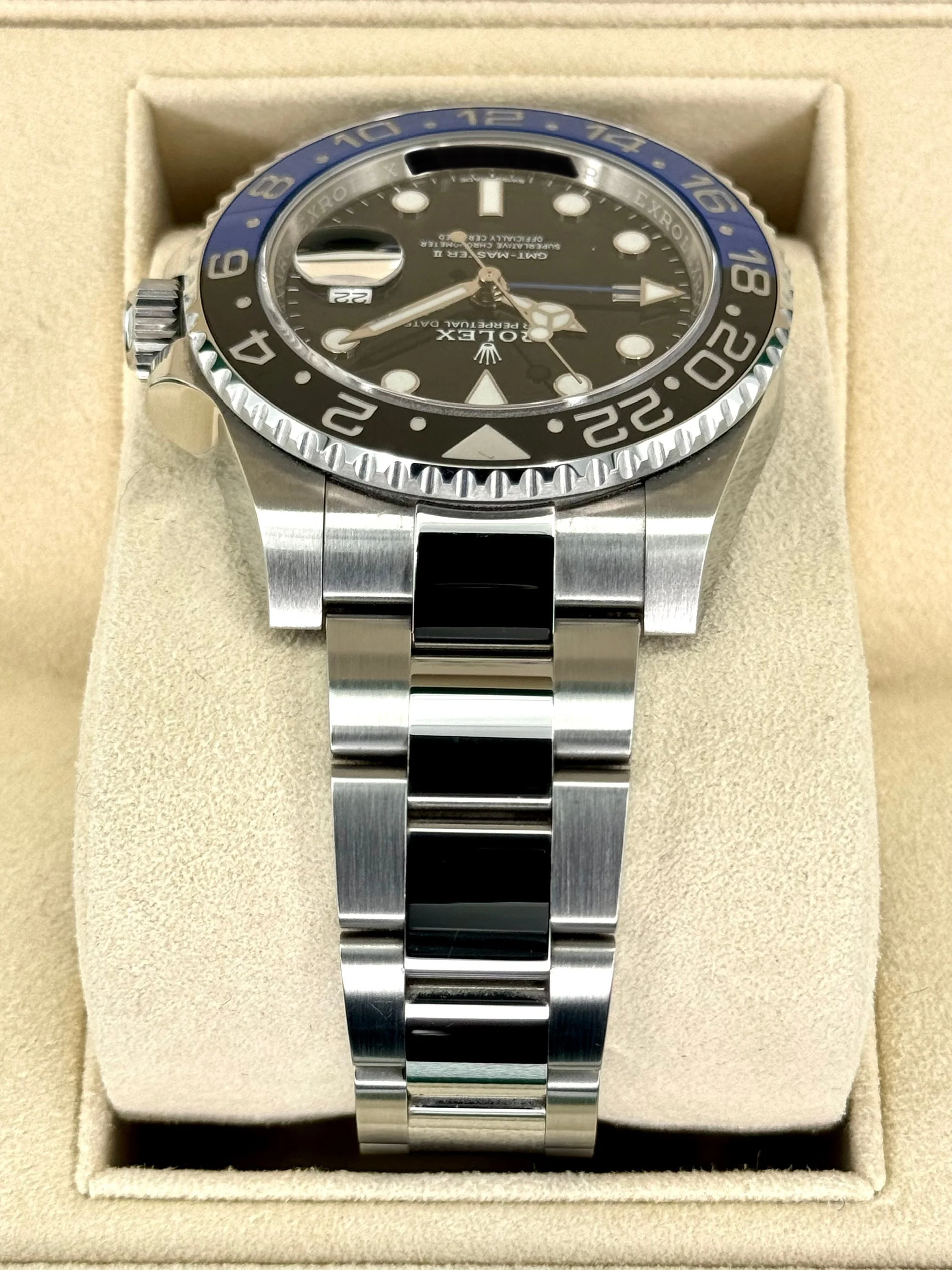 2018 Rolex GMT-Master II "Batman" 40mm 116710BLNR Oyster - Image 4
