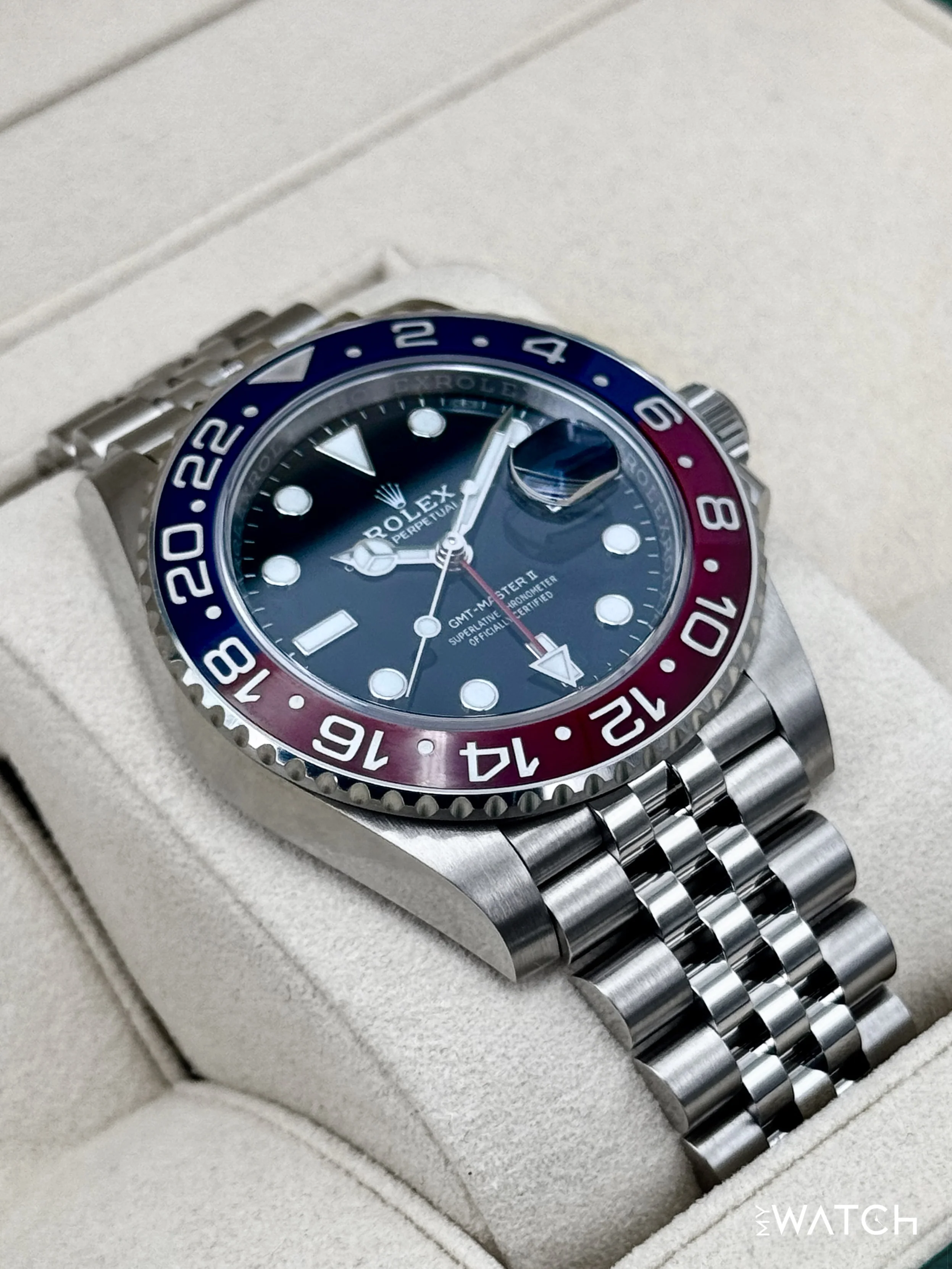 2018 Rolex GMT-Master II "Pepsi" 40mm 126710BLRO Jubilee - Image 6