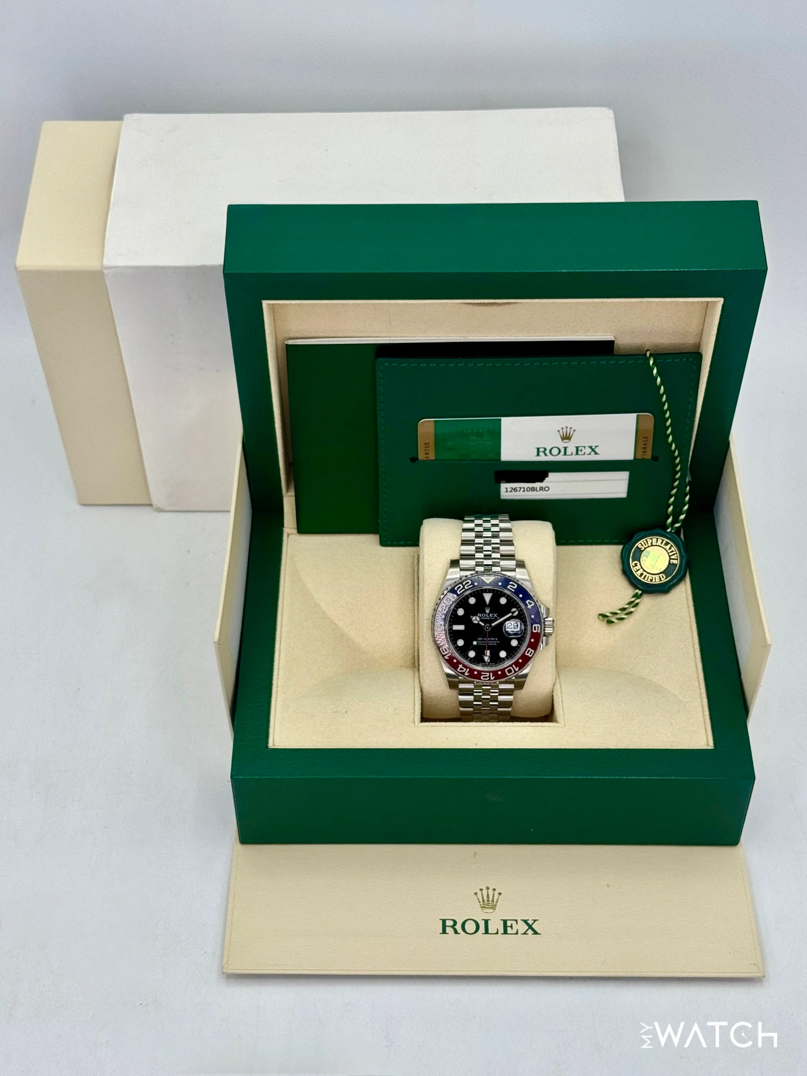 2018 Rolex GMT-Master II "Pepsi" 40mm 126710BLRO Jubilee - Image 9