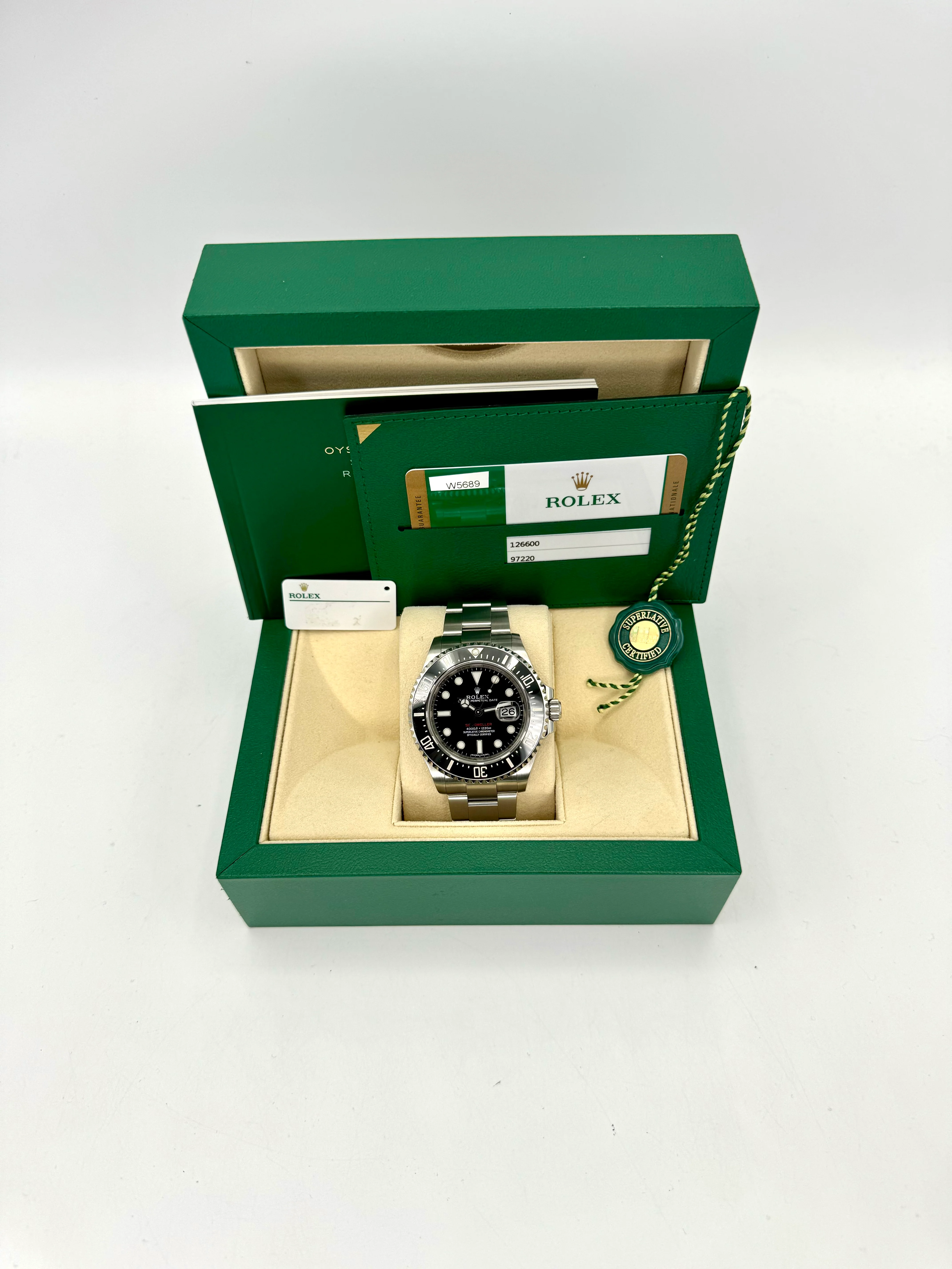 2018 Rolex Sea-Dweller 43mm 126600 Black MK 1 Dial - Image 11