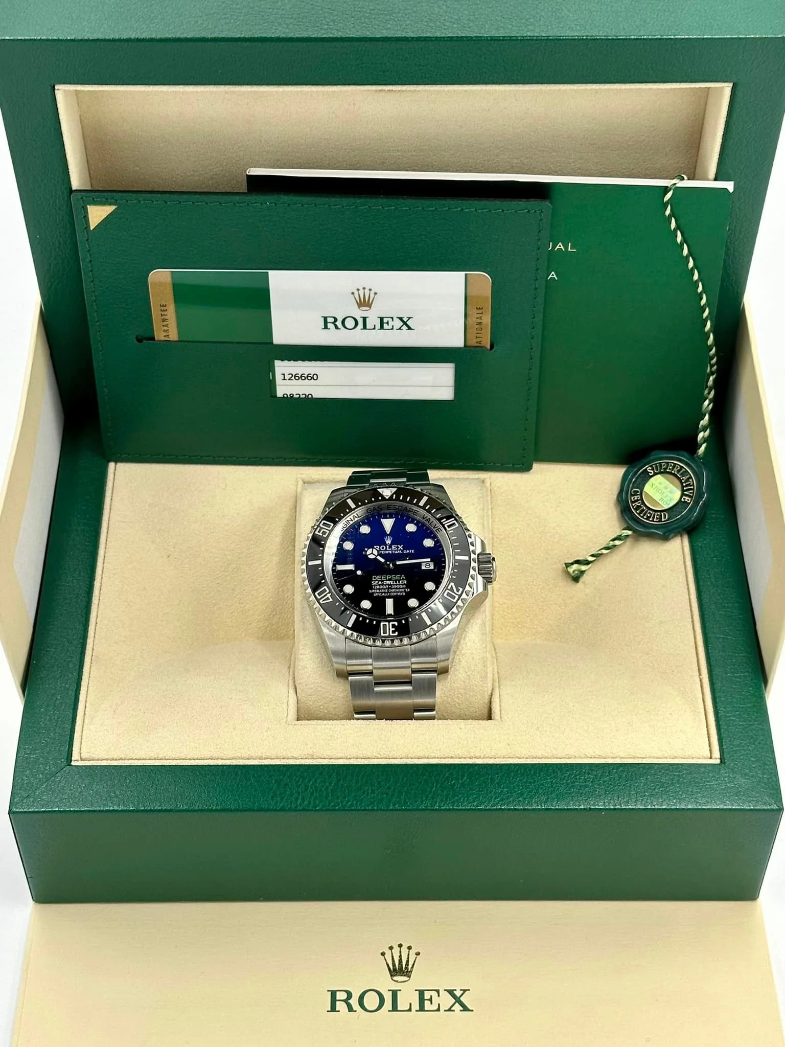 2018 Rolex Deepsea "James Cameron" 44mm 126660 Blue Dial - Image 12