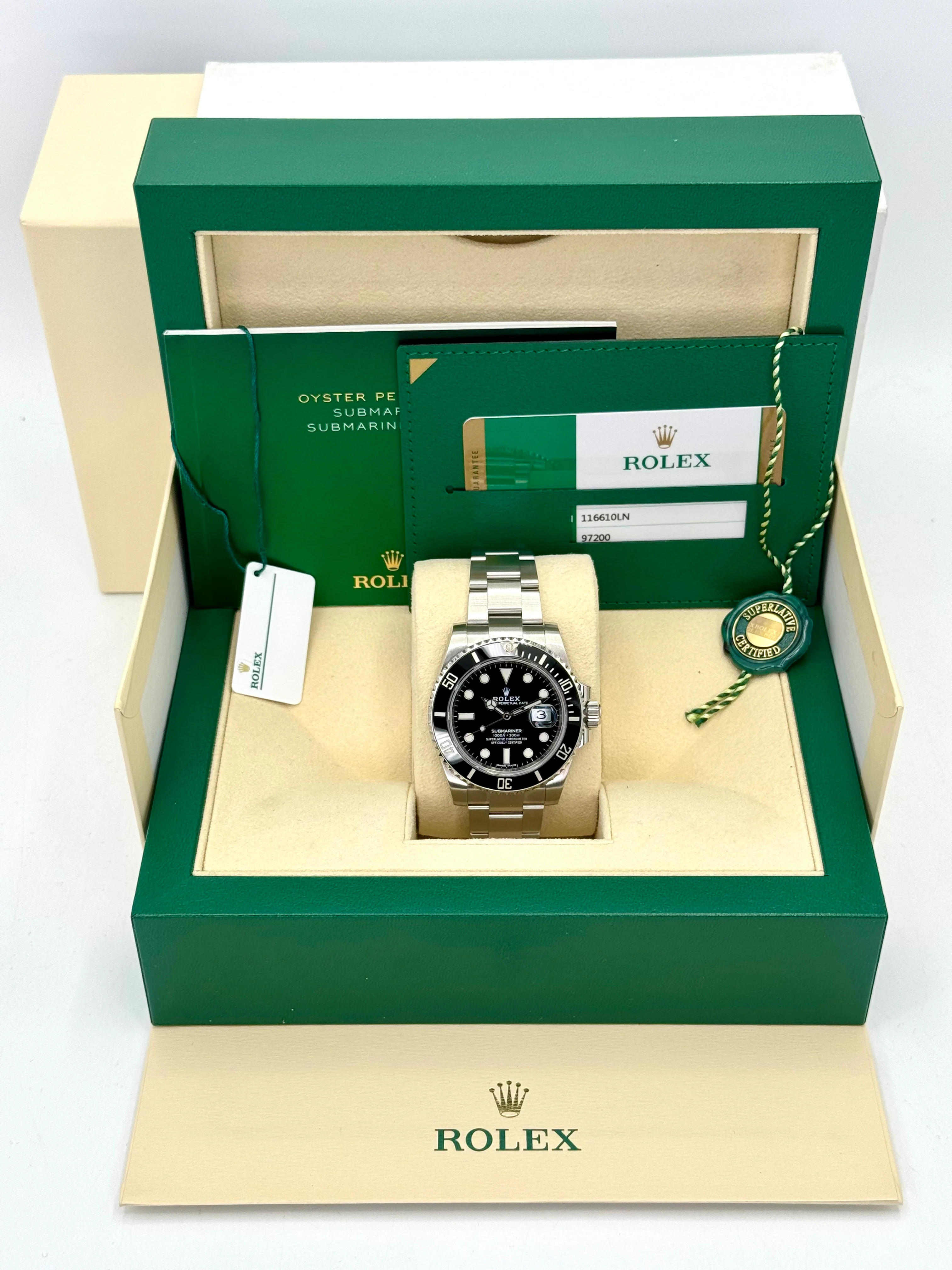 2018 Rolex Submariner 40mm 116610LN Stainless Steel Black Dial - Image 12
