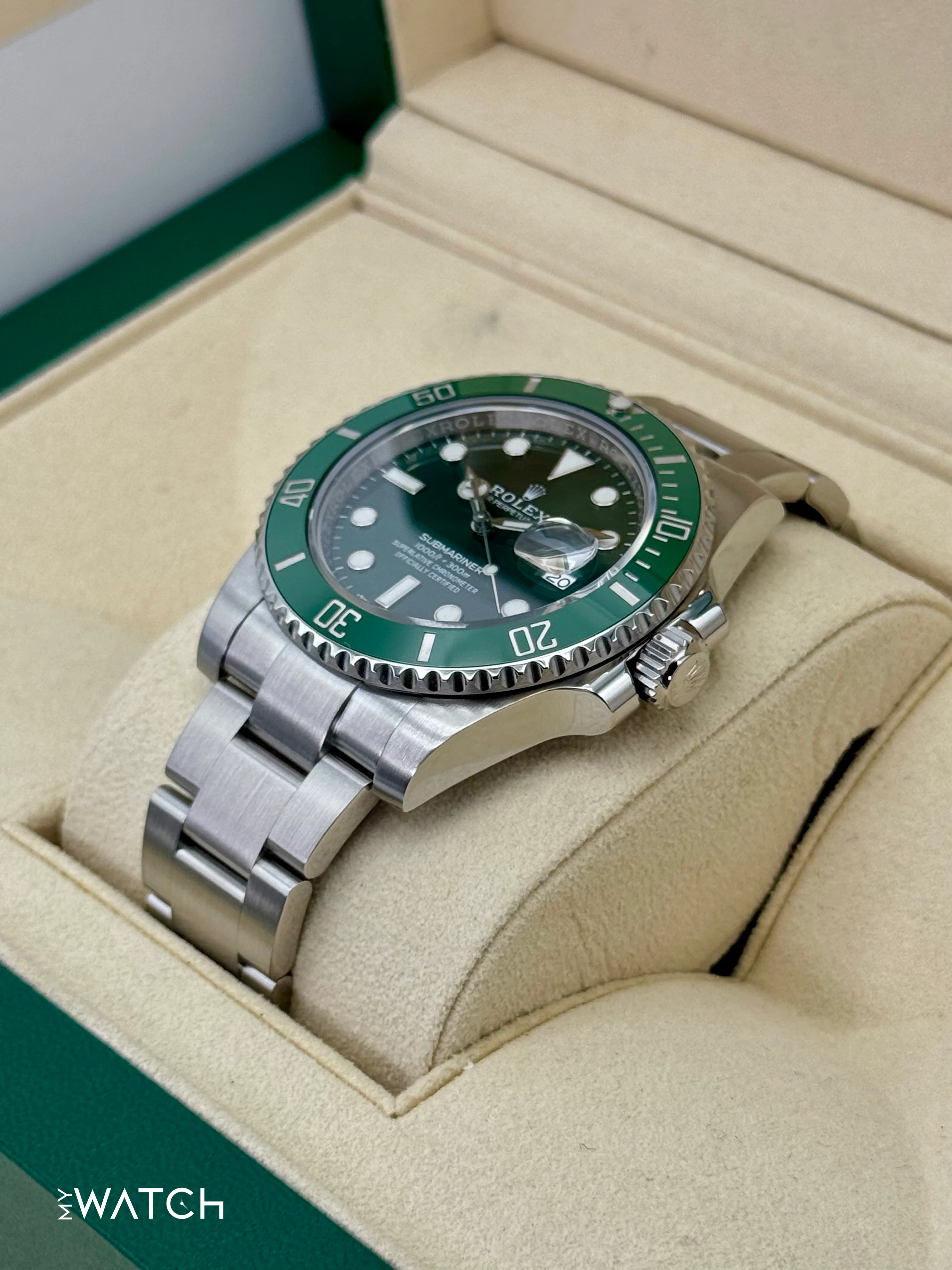 2018 Rolex Submariner “Hulk” 40mm 116610LV Green Dial - Image 5