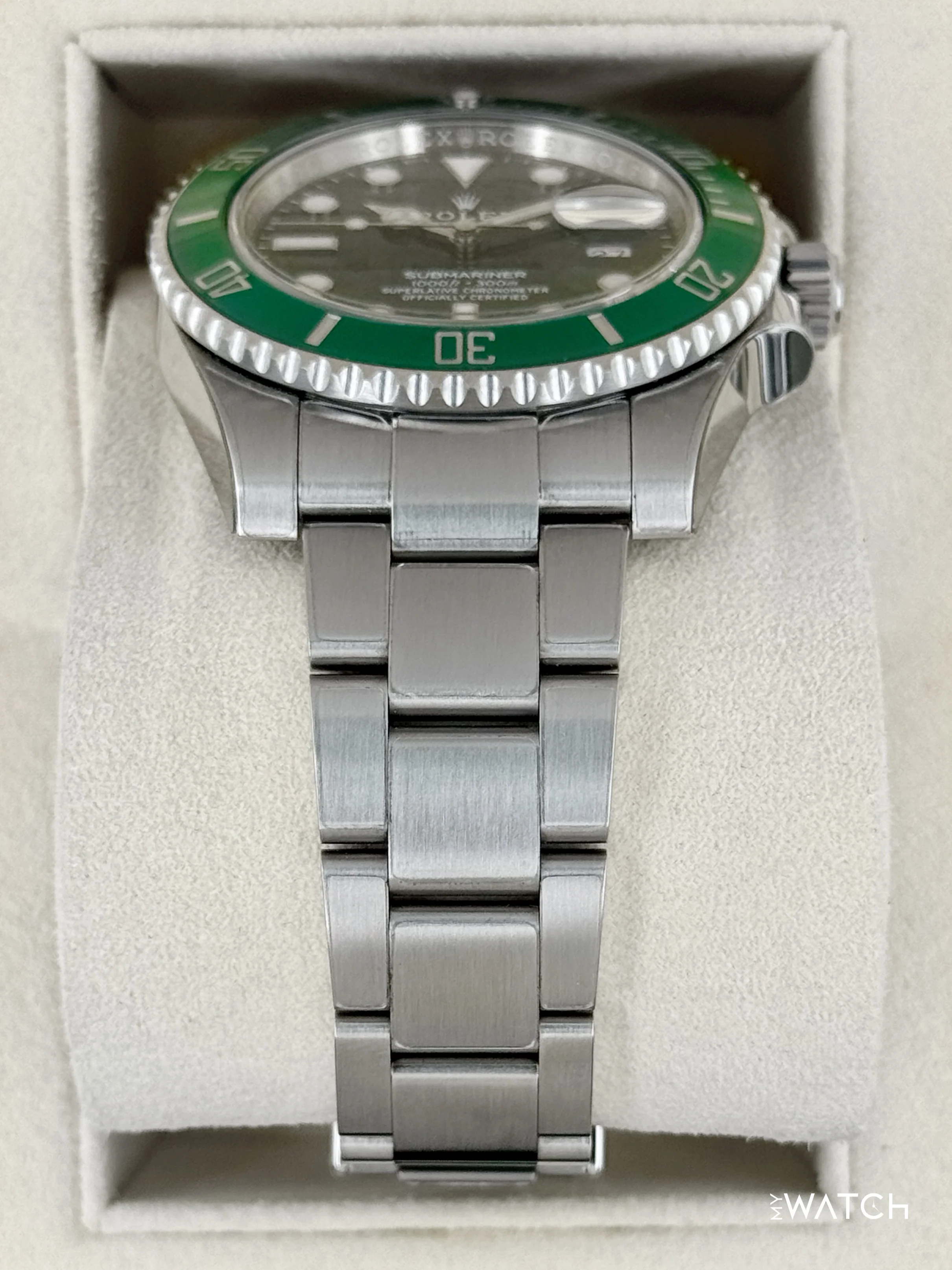 2018 Rolex Submariner “Hulk” 40mm 116610LV Green Dial - Image 3