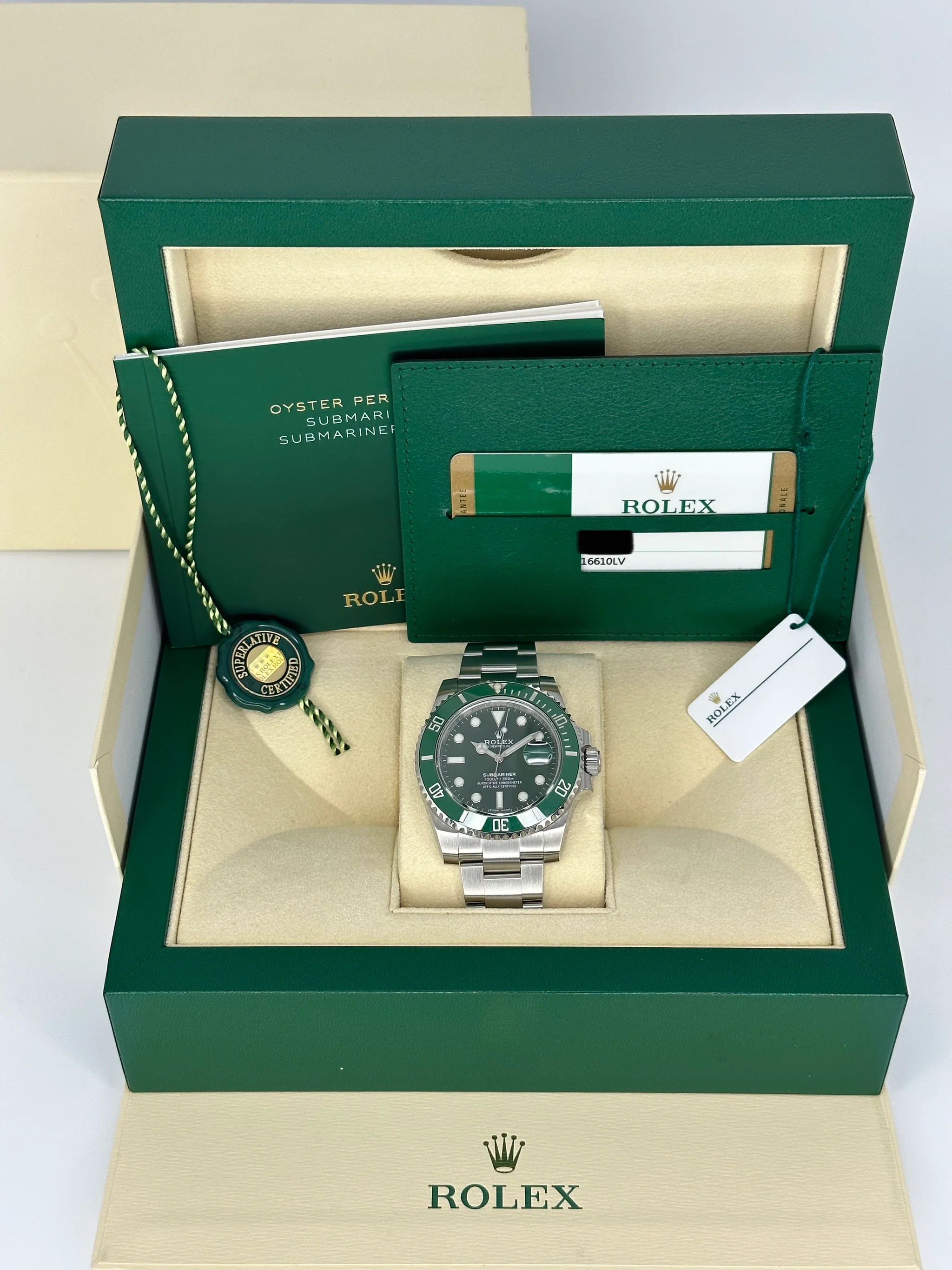 2018 Rolex Submariner "Hulk" 40mm 116610LV Green Dial - Image 11