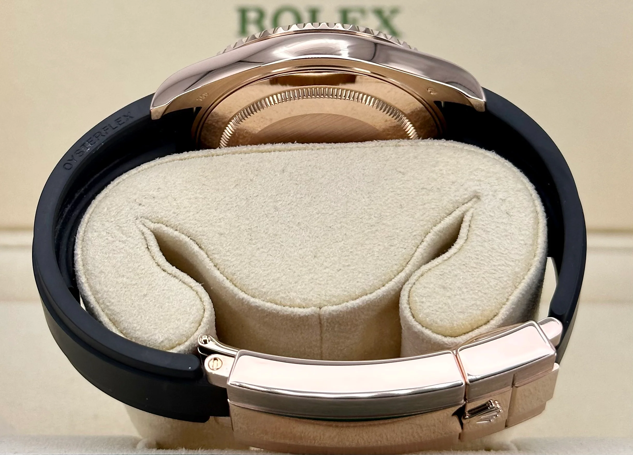 2018 Rolex Yacht-Master 40mm 116655 Oysterflex Black Dial - Image 10