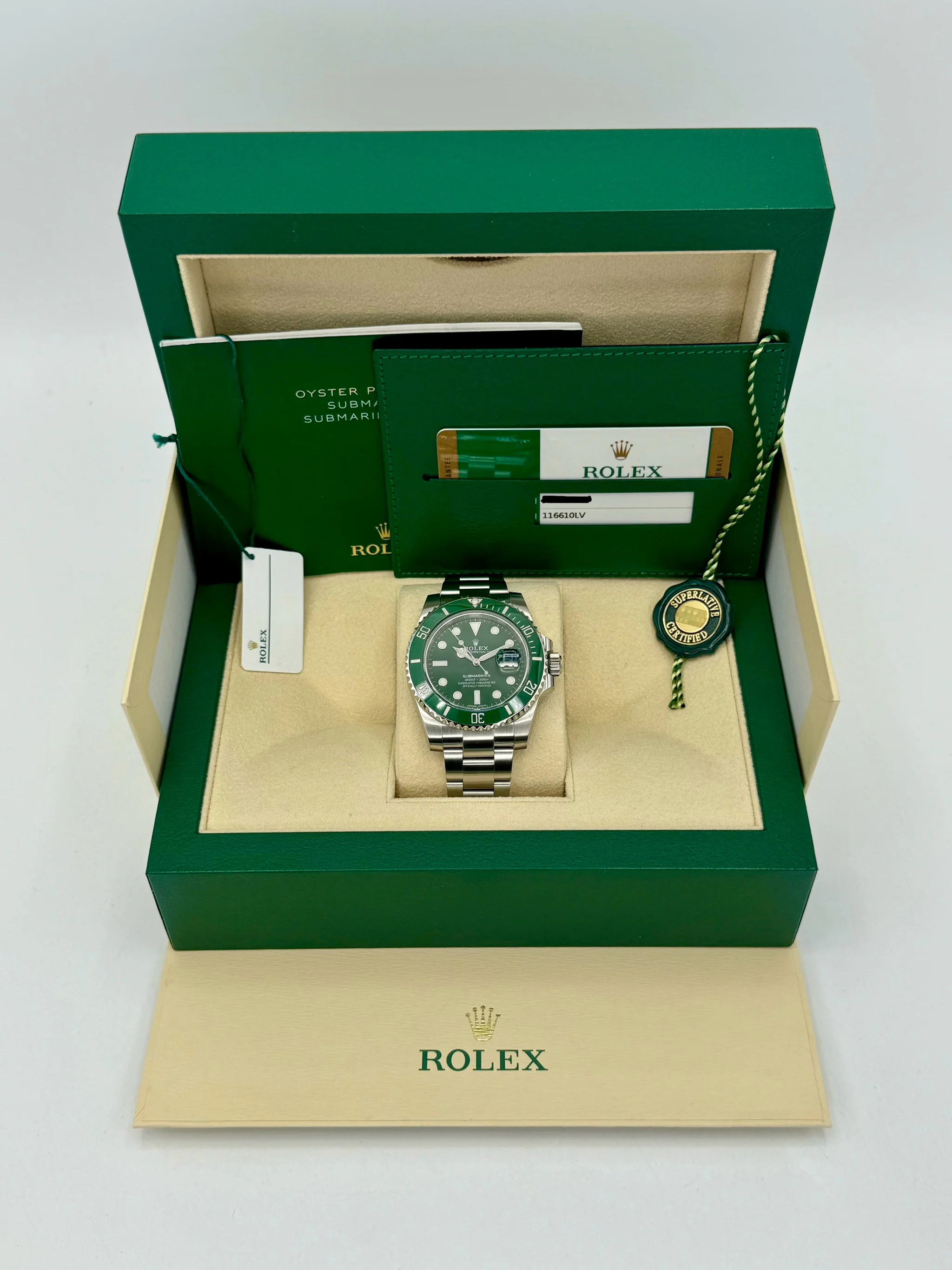 2018 Rolex Submariner “Hulk” 40mm 116610LV Green Dial - Image 11