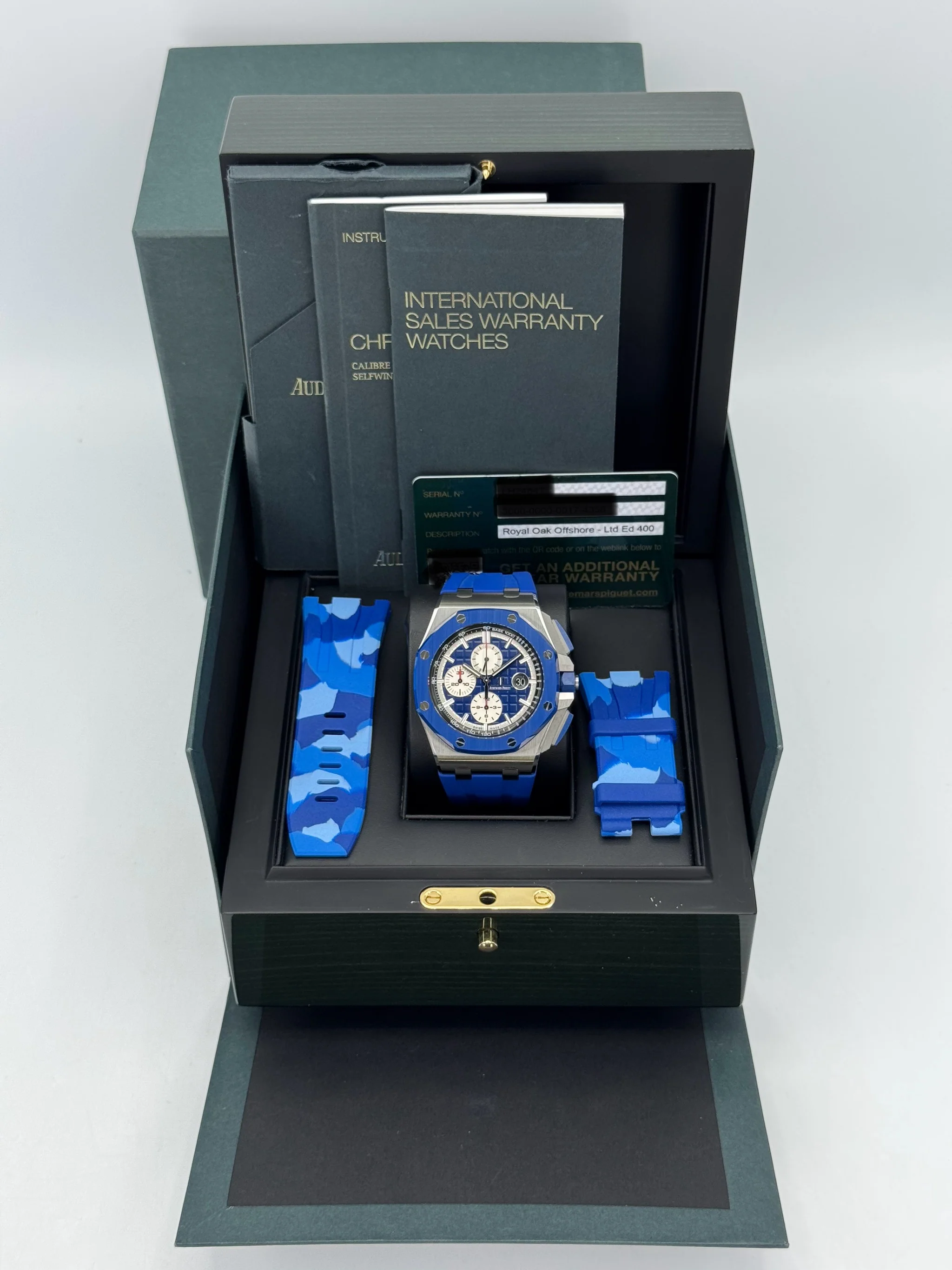 2019 Audemars Piguet Royal Oak Offshore 44mm 26400SO Blue Ceramic - Image 10